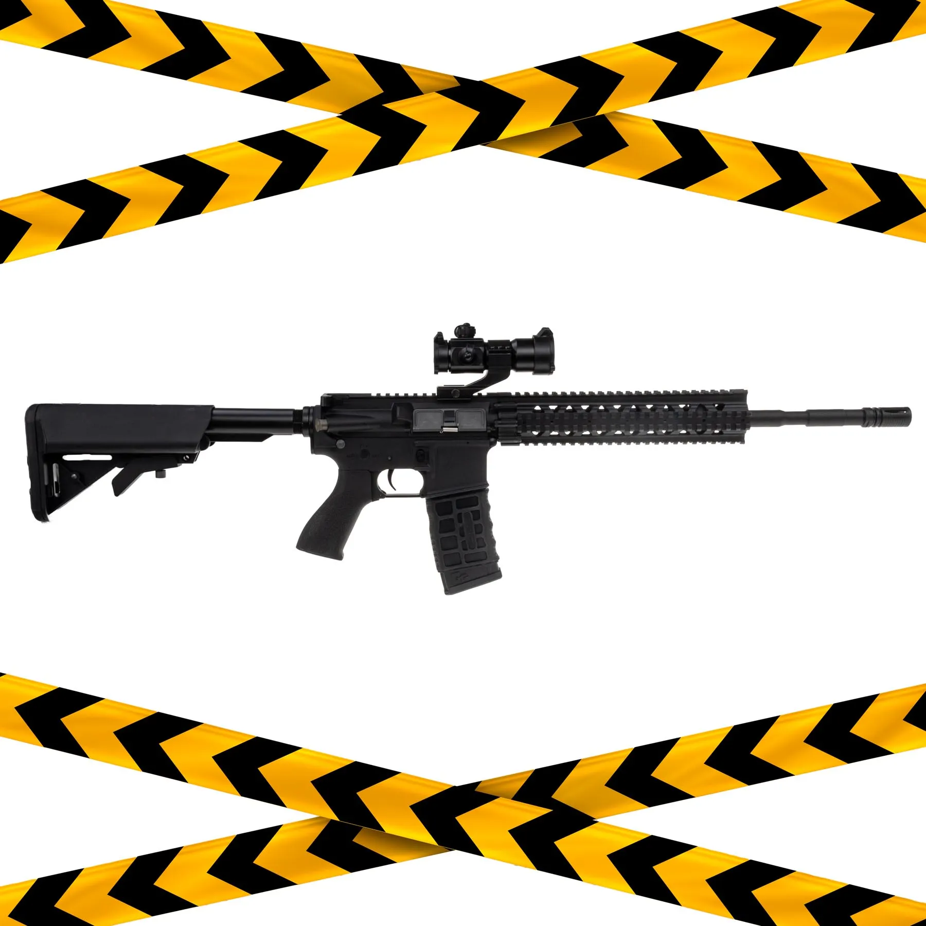 B-Ware G&G CM16 SRS ETU < 0,5 Joule Softair Gewehr, Black