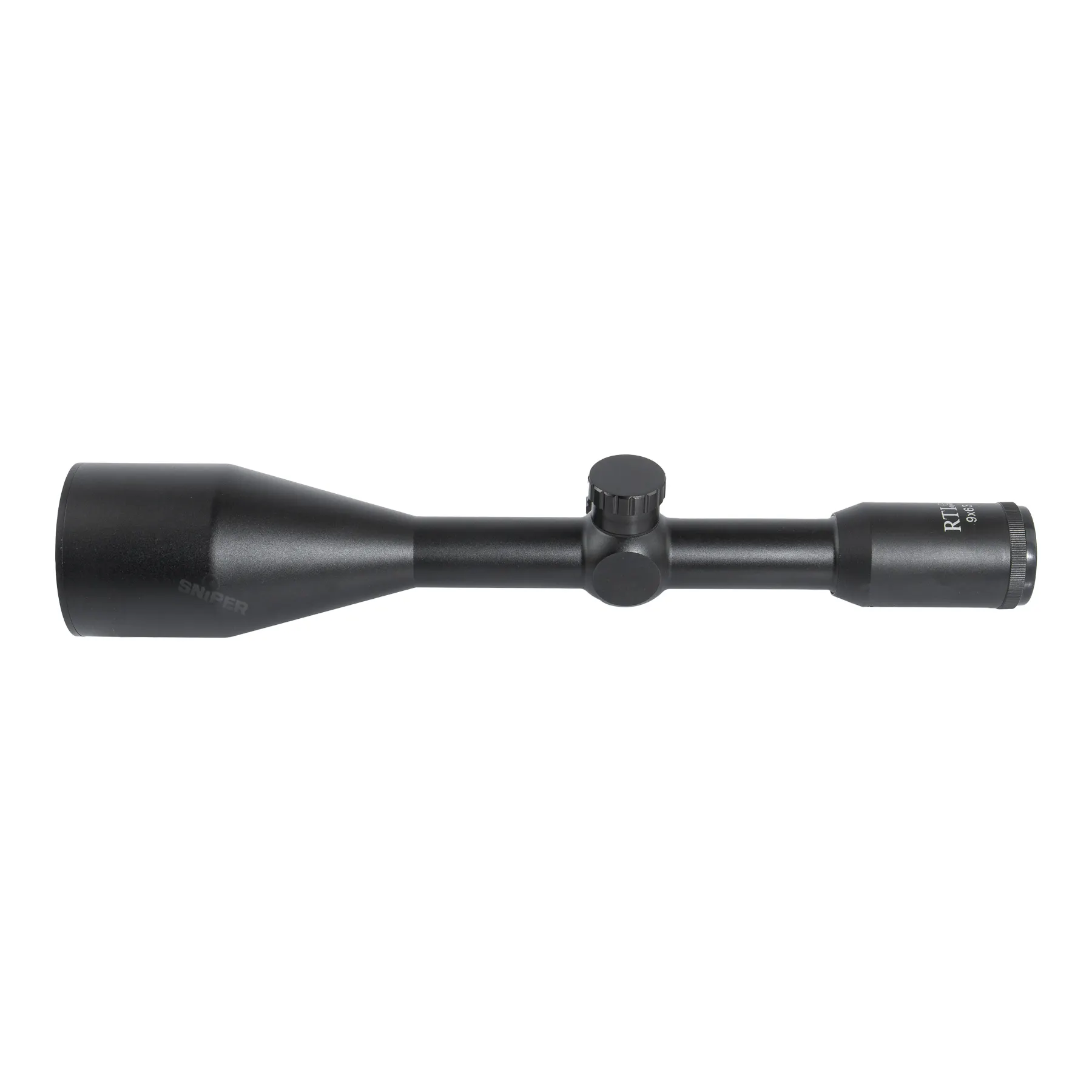 RTI 9x63 Tubular Zielfernrohr, Black