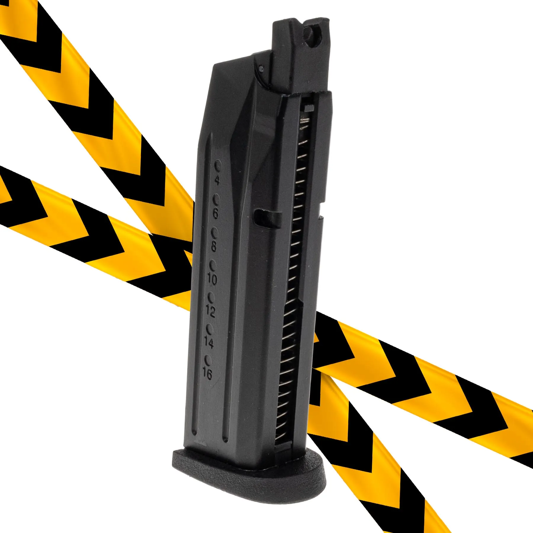 B-Ware WET-05 BK Gold Barrel Metal Version GBB, Black