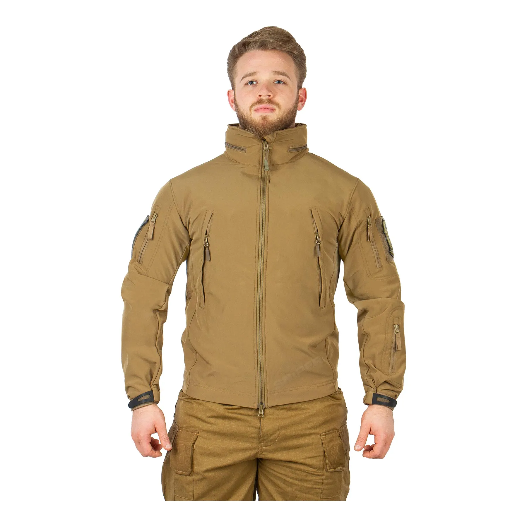Soft Shell Jacket Tactical, Tan