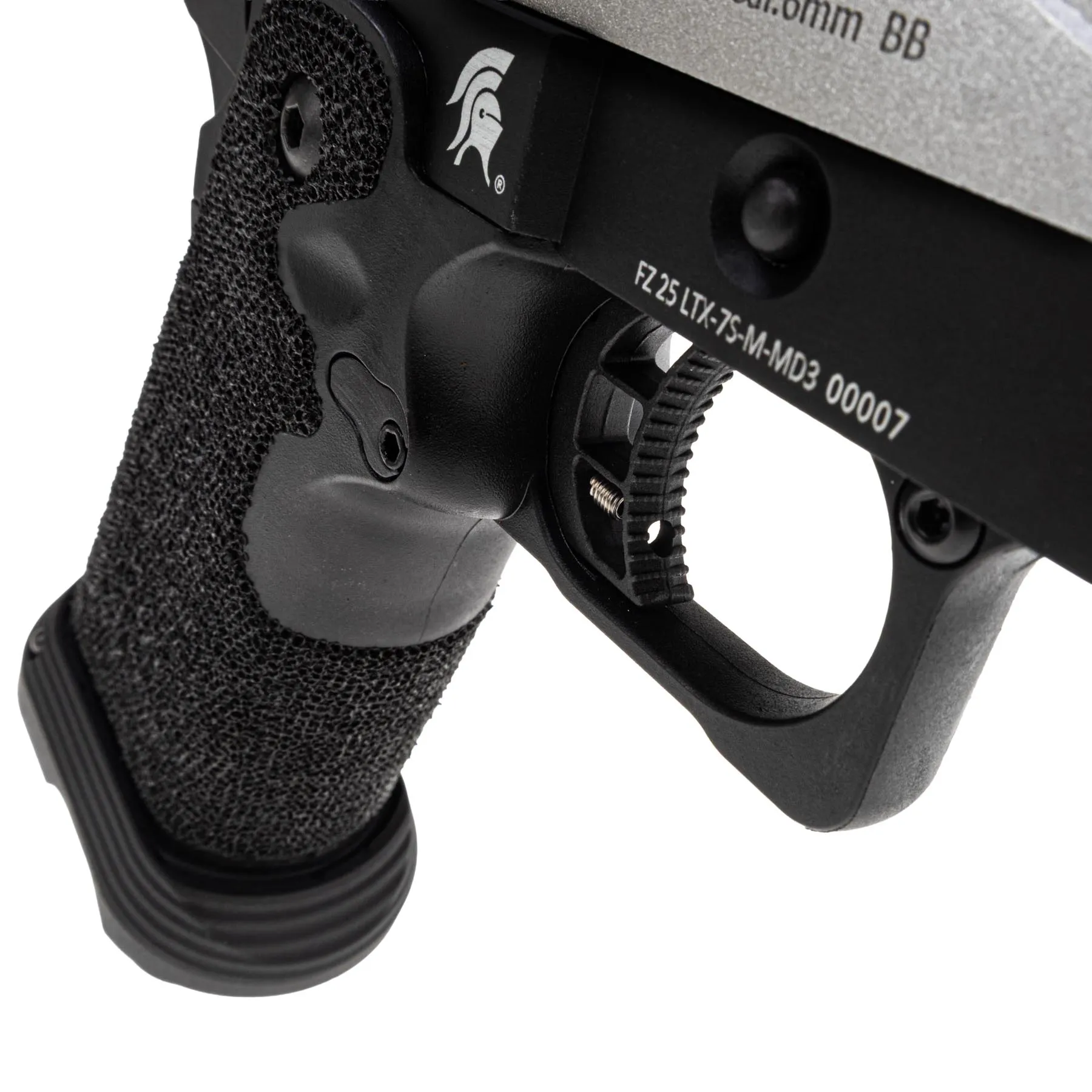 Lancer Tactical LTX-7B Stryk RMR Hi-Capa GBB Softairpistole, Silver