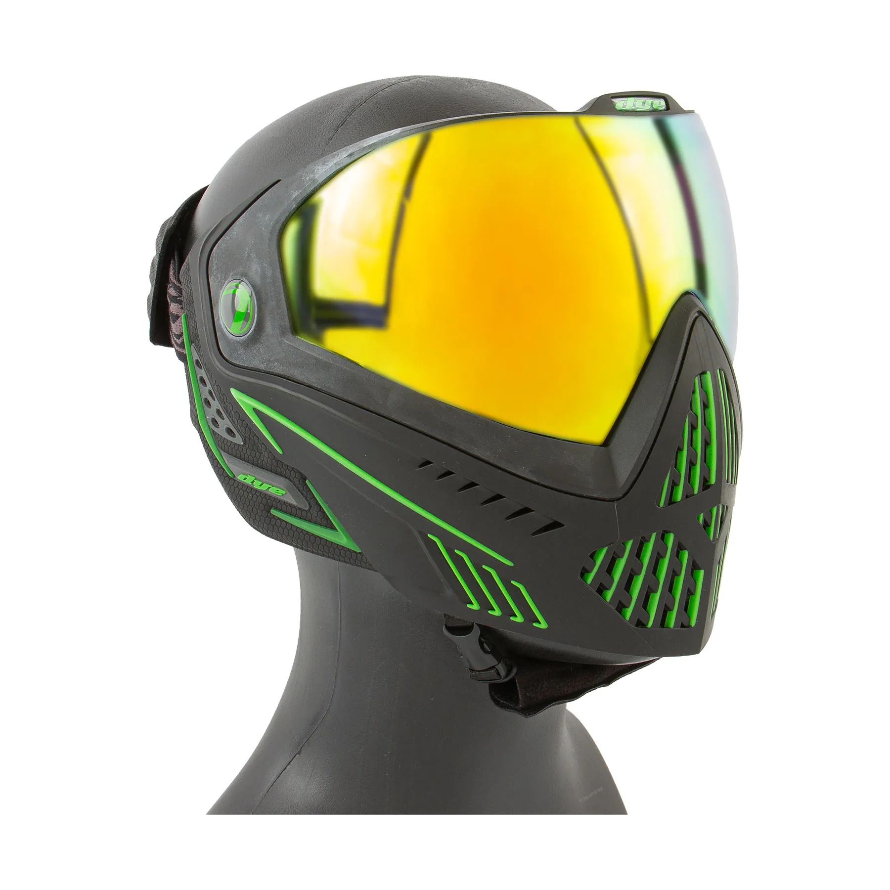 DYE I5 Thermal Goggles 2.0, Black & Lime