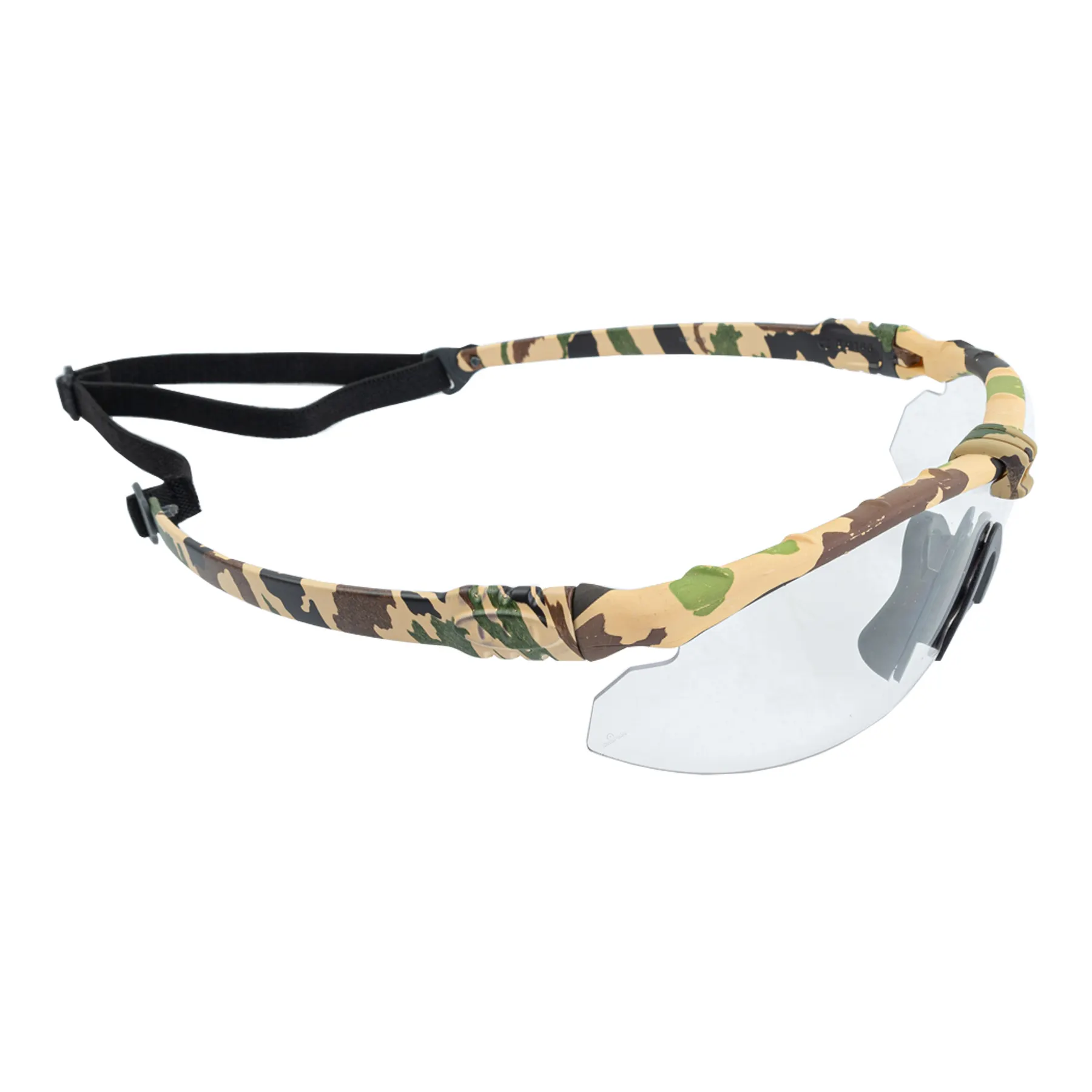 NP Battle Pro´s Schutzbrille Camo, Clear Lense