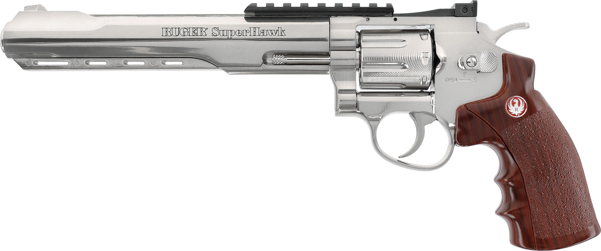 Ruger Super Hawk Revolver 8", Silver