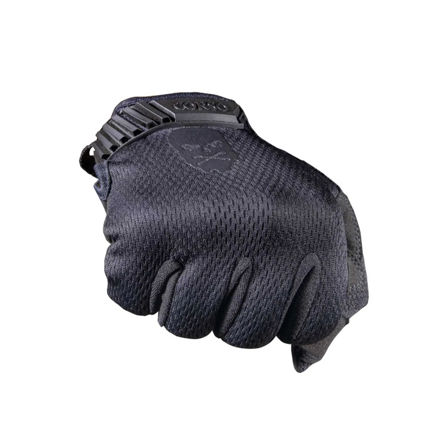 Corso Tactical Skull Gloves MK2, Black