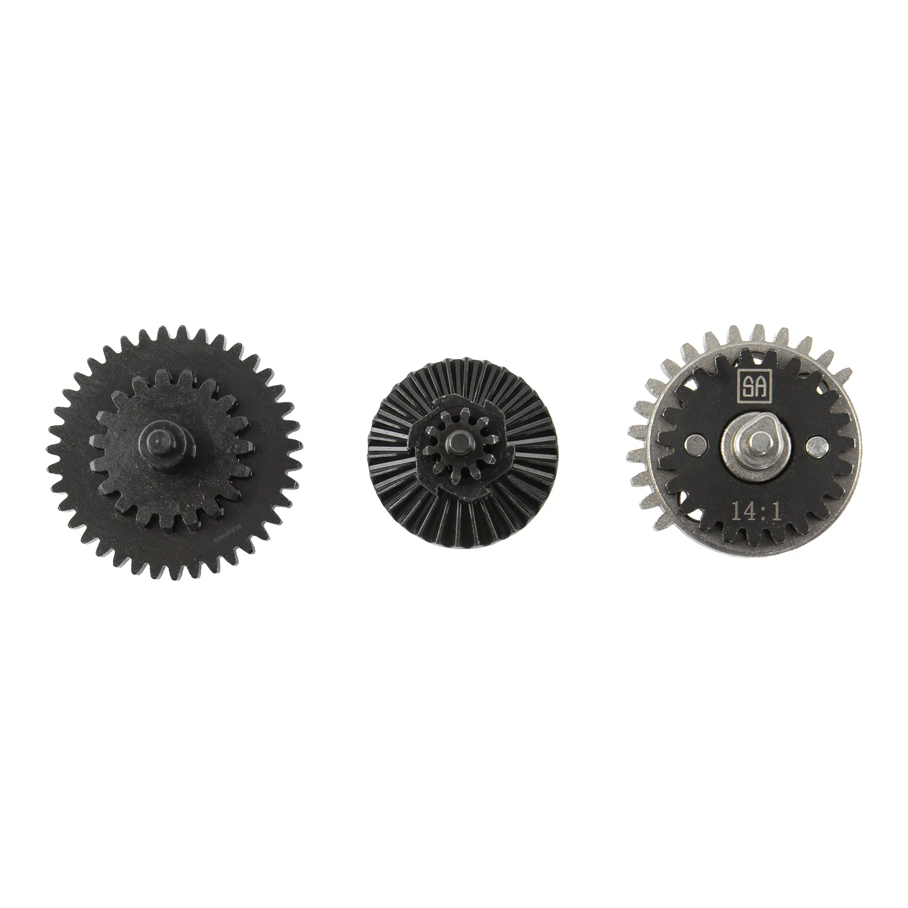 Steel 14:1 CNC gear set