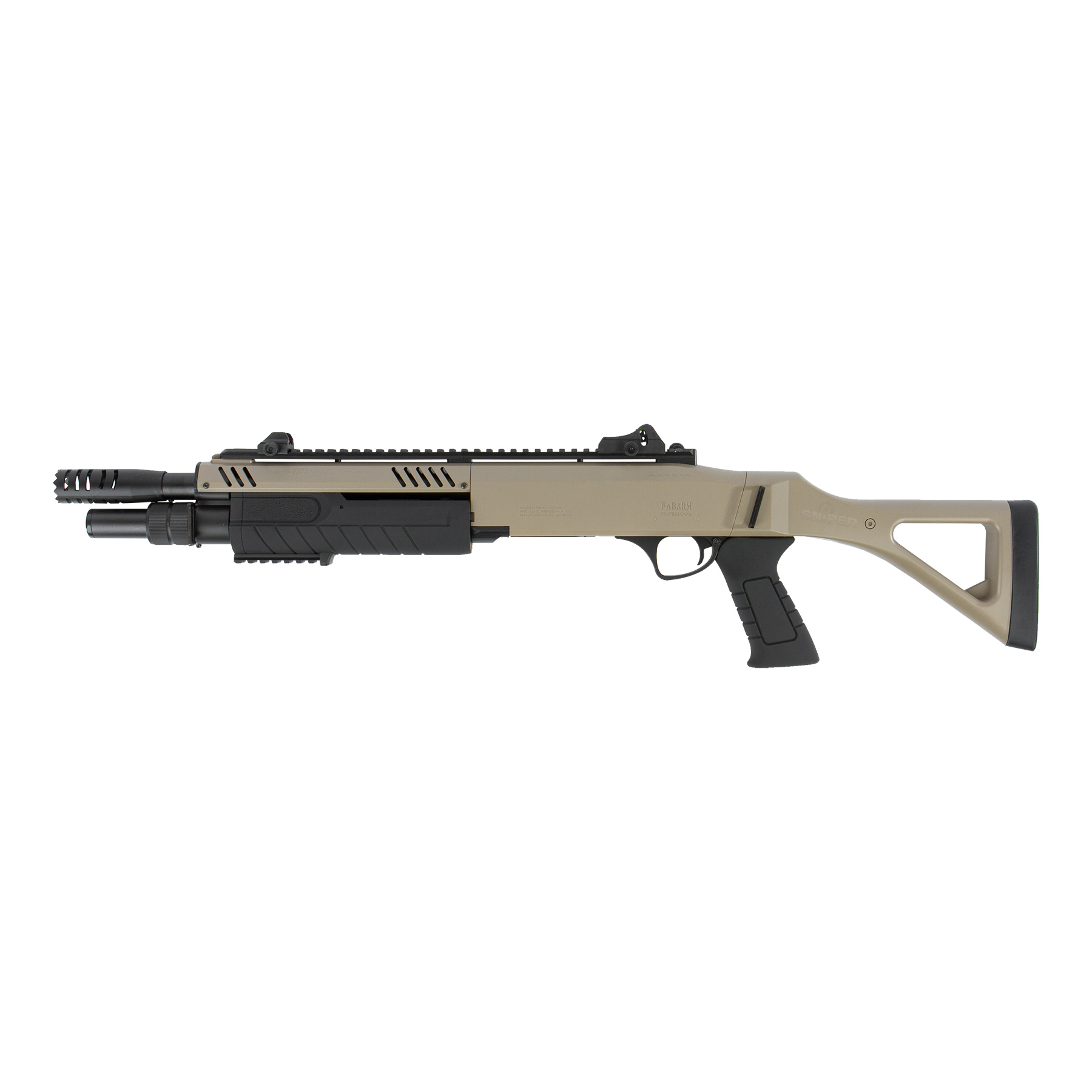 FABARM STF/12-11 Compact Pumpgun, FDE