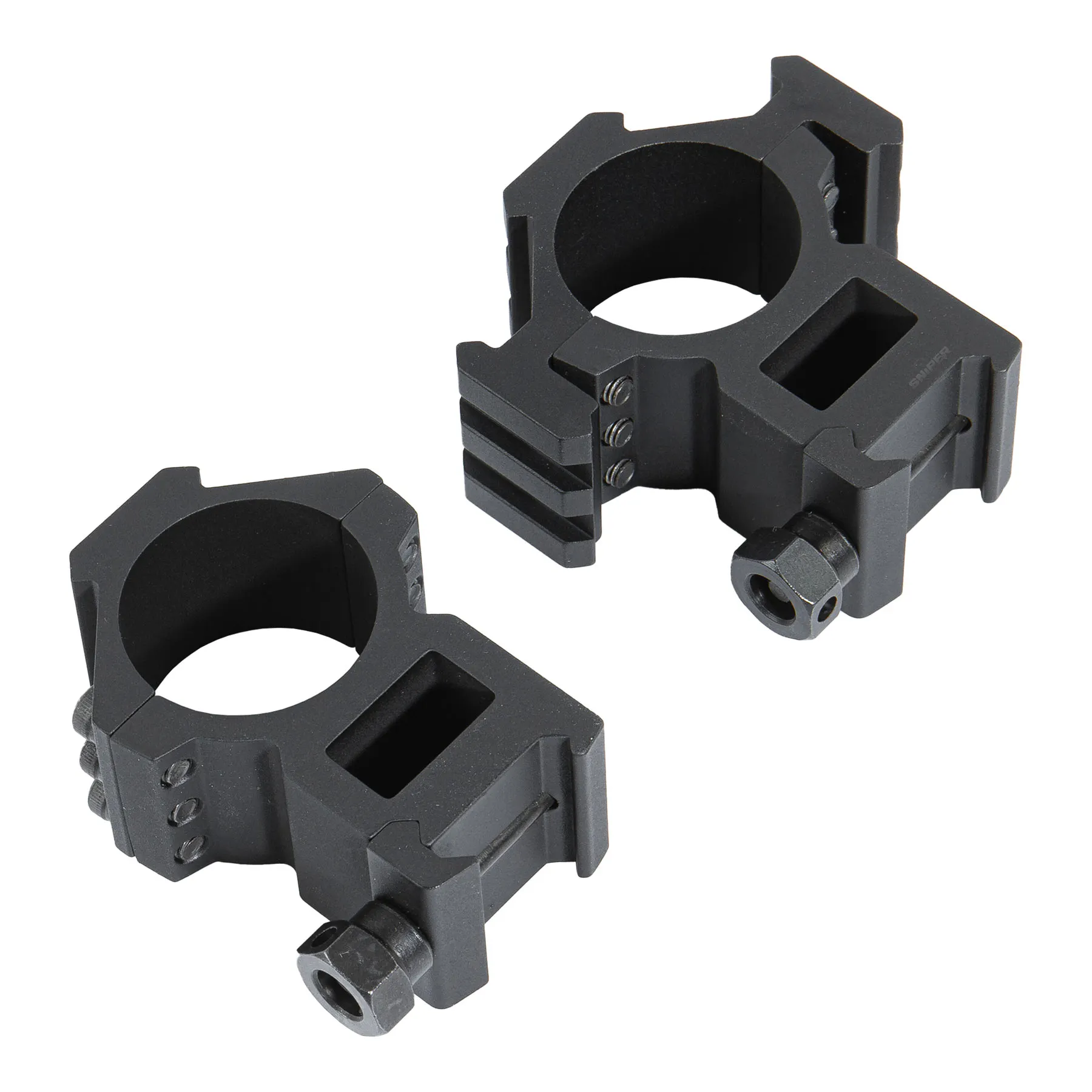30mm Picatinny Mount Ring, Black