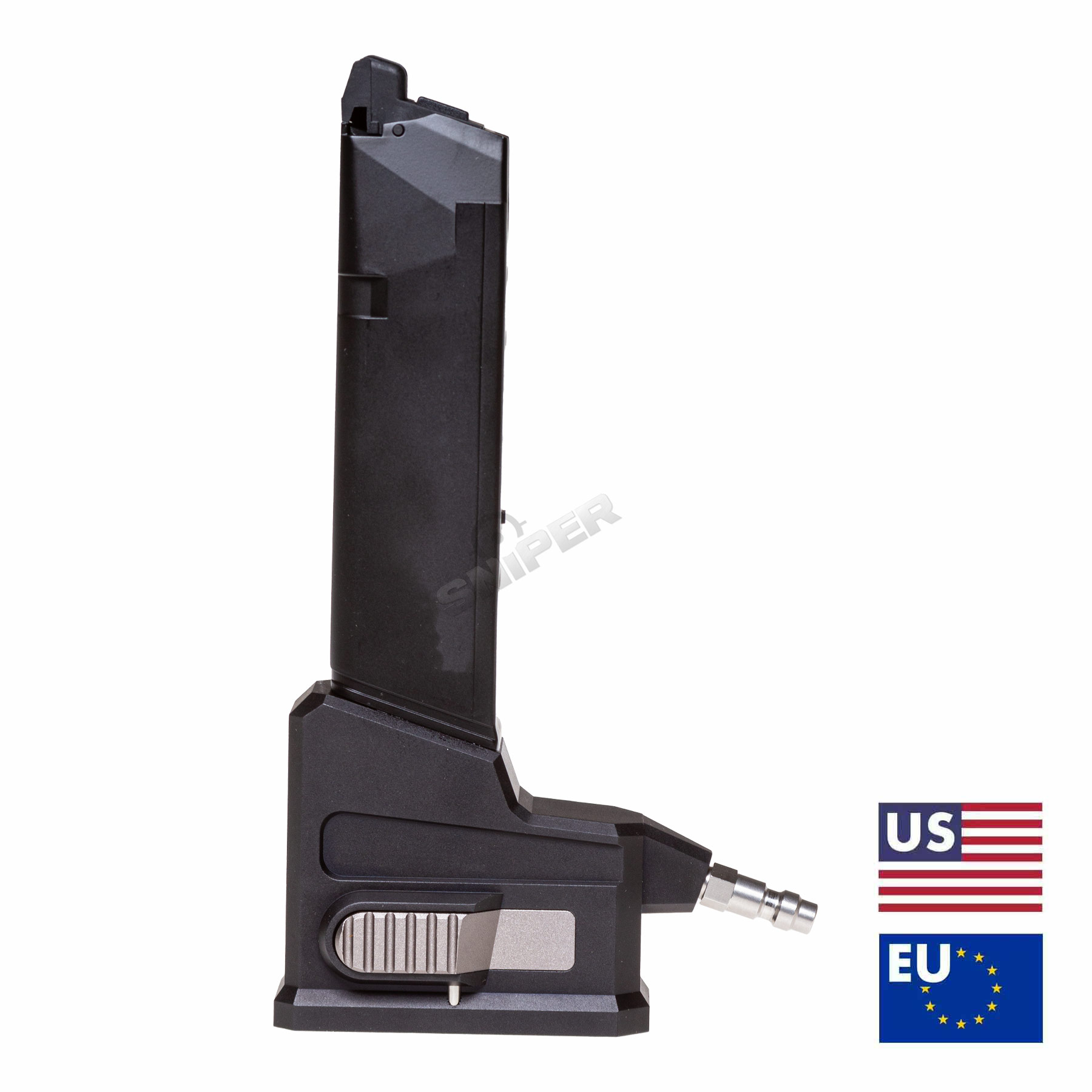 Lancer M4 HPA Adapter für AAP Pistolen, Black