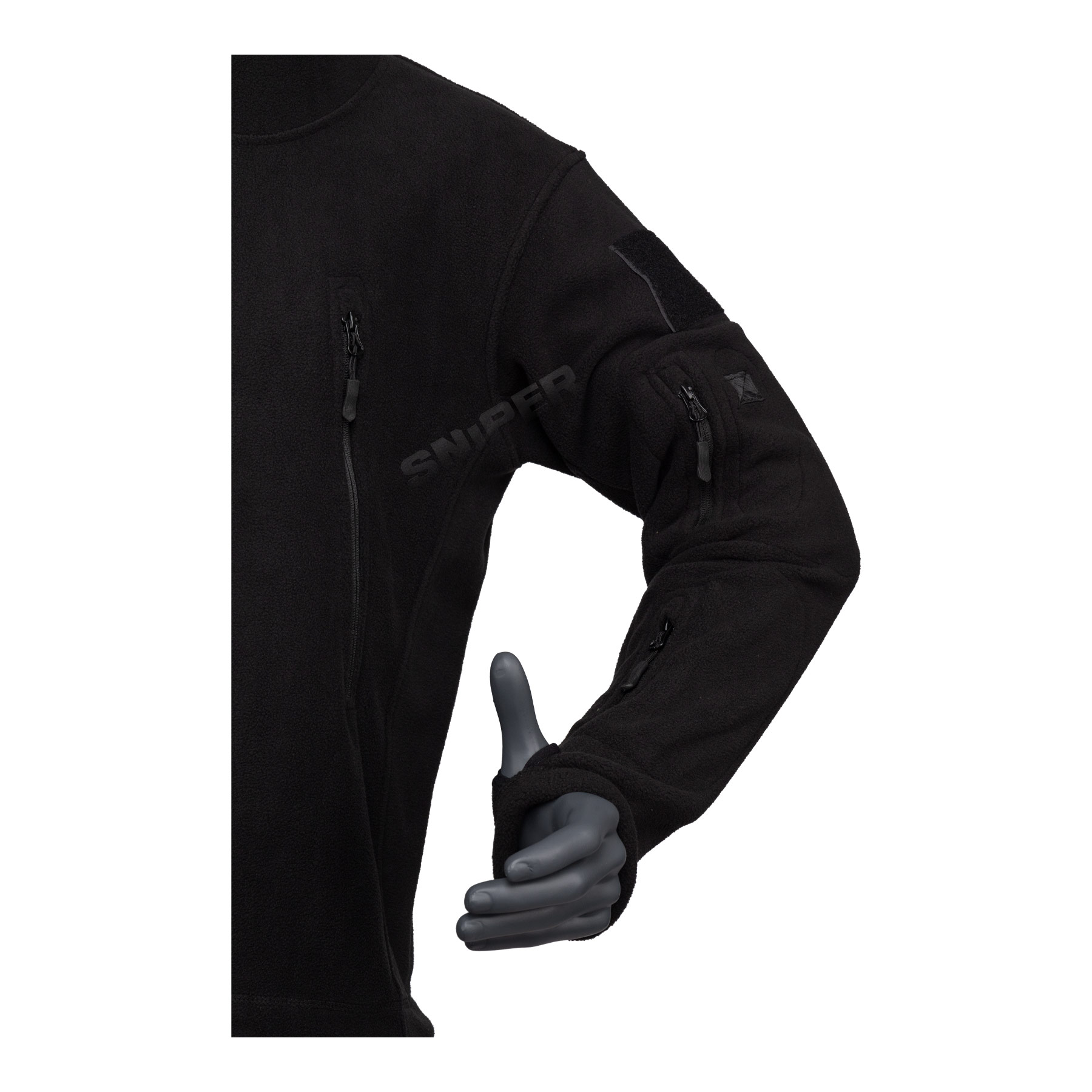 Reapo All-Season Fleece Weste, Black