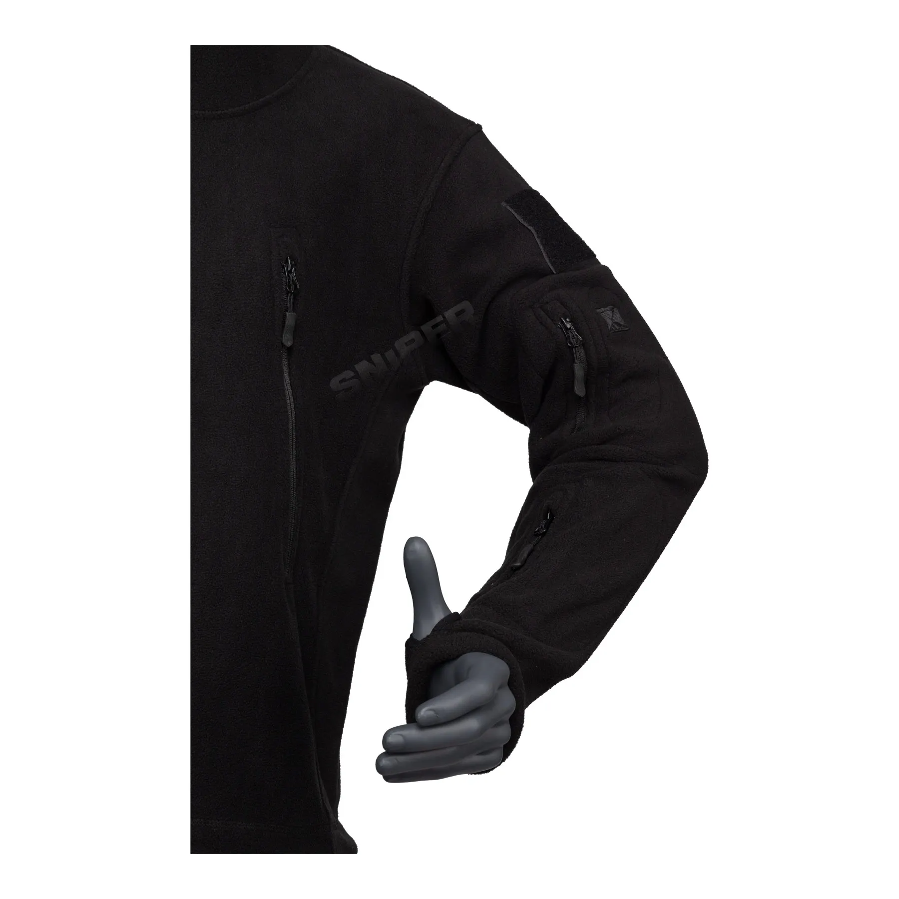 Reapo All-Season Fleece Weste, Black Reapo All-Season Fleece Weste, Black