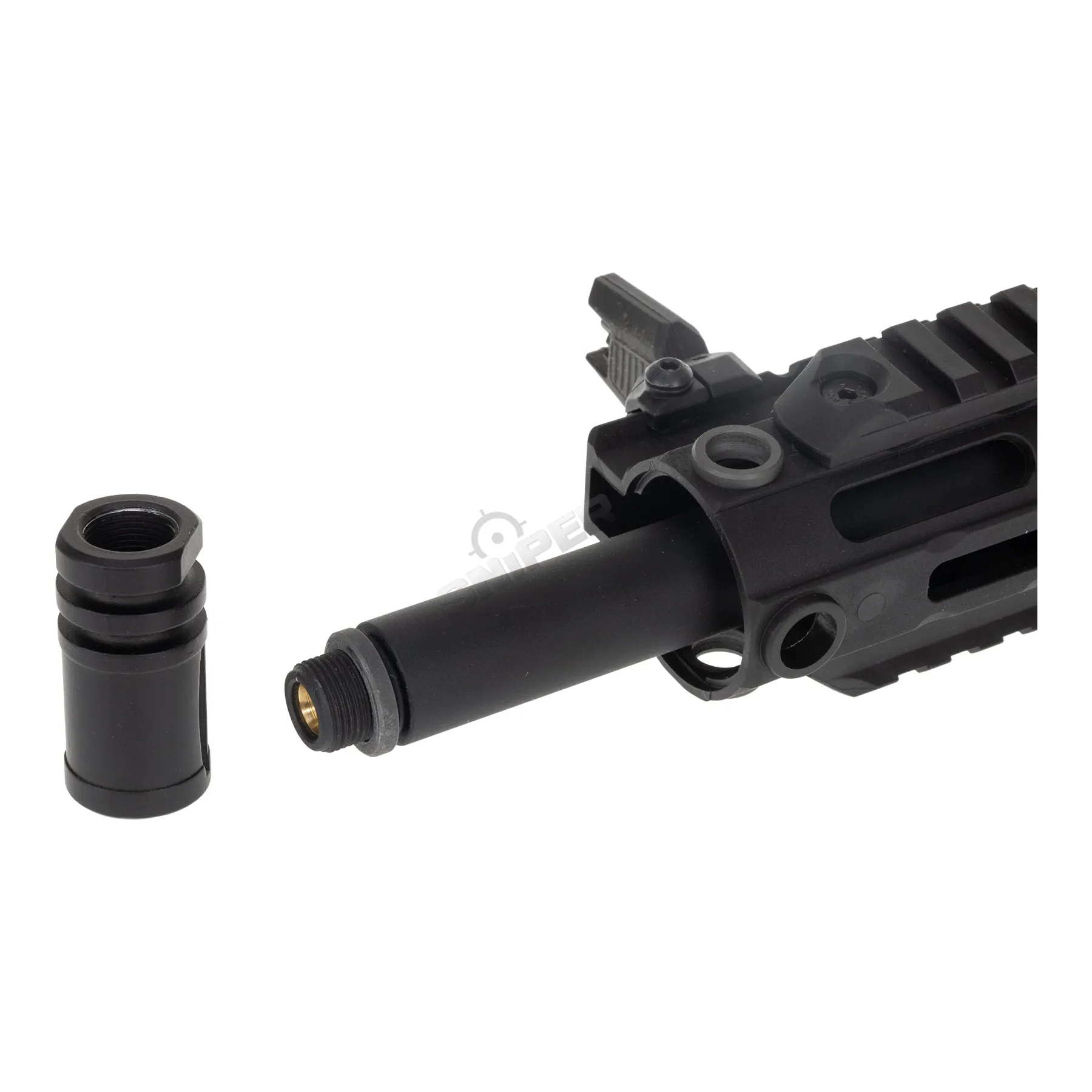 Specna Arms SA-FX01 Tuned-Up Flex w/ HAL ETU < 0,5 Joule Softair Gewehr, Black
