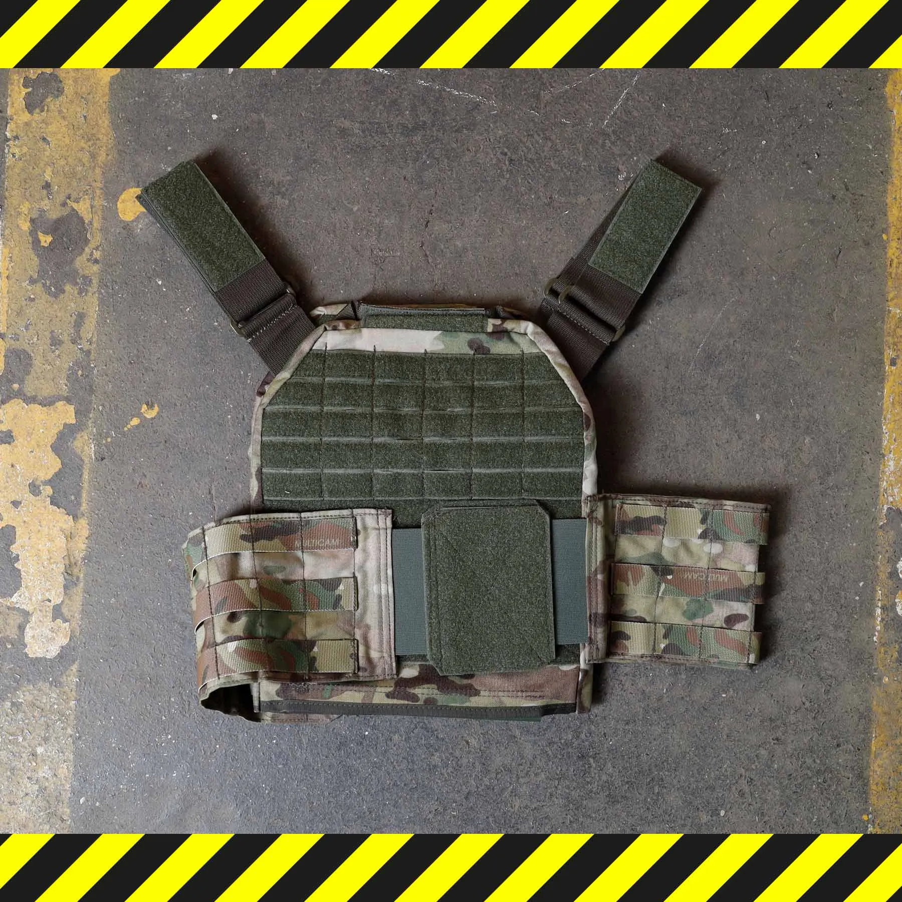 B-Ware Plattenträger Vulcan, Multicam