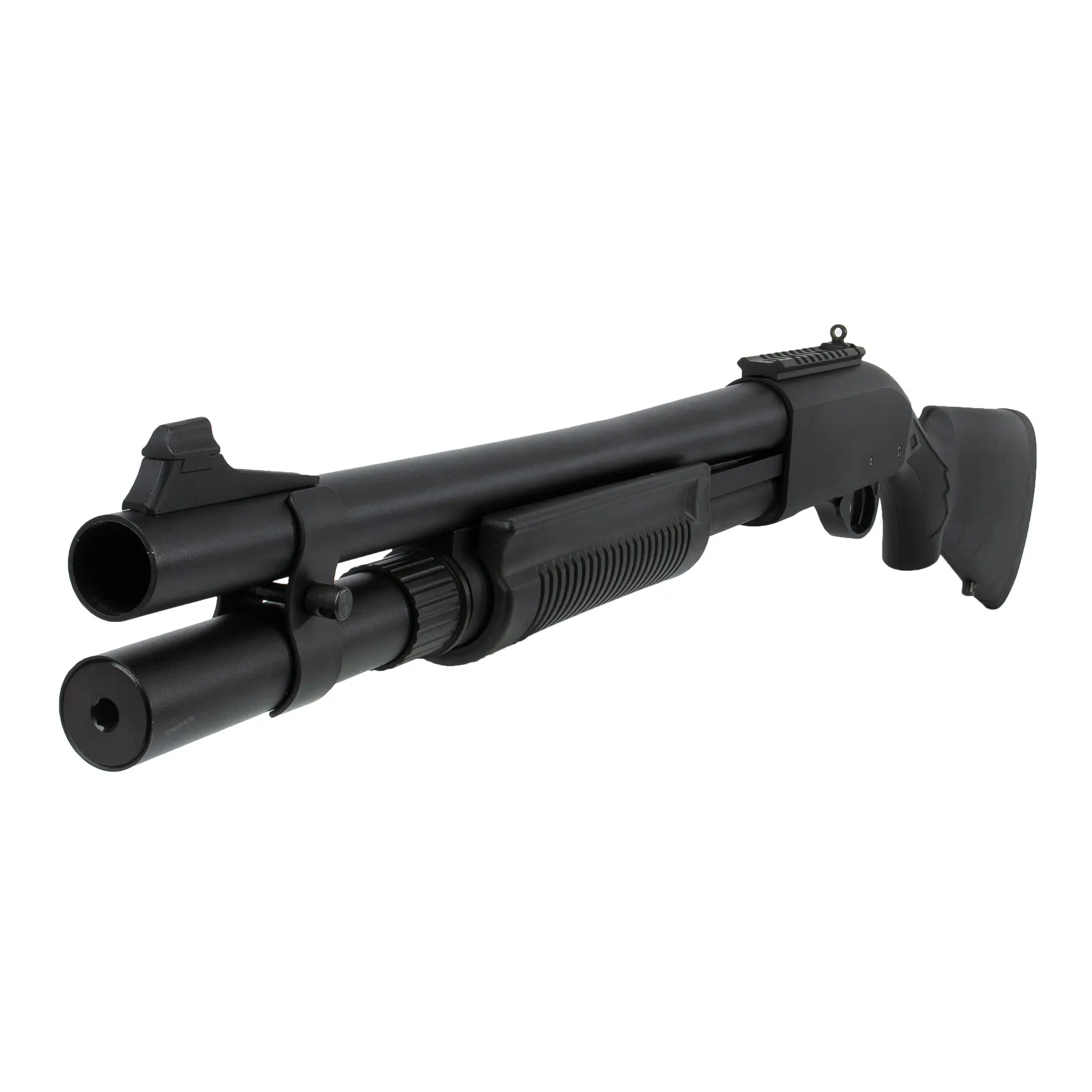 S8872 3-Shot Action Pumpgun, Black
