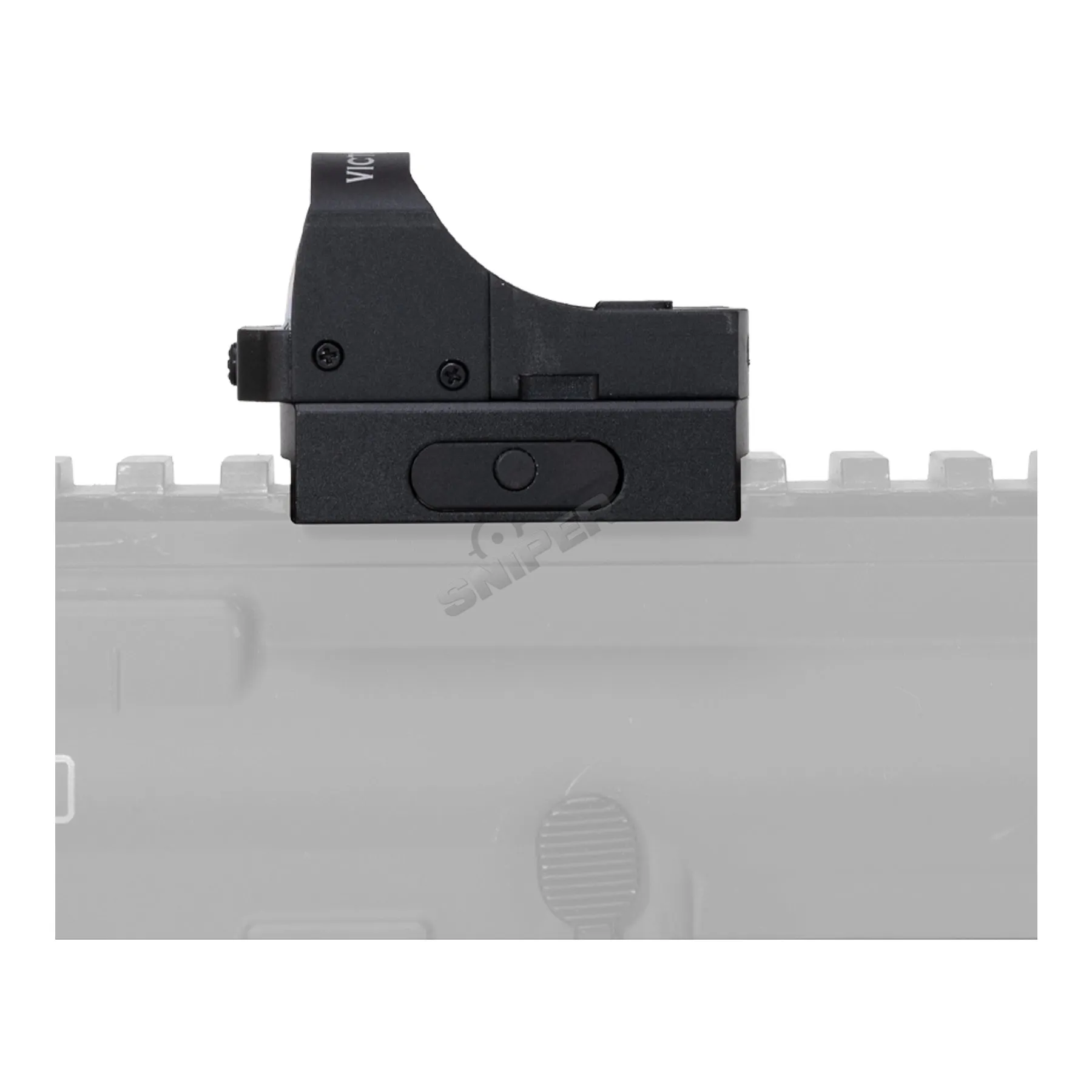 Victoptics RDSL01 V2 1x18x22 Red Dot Visier, Black