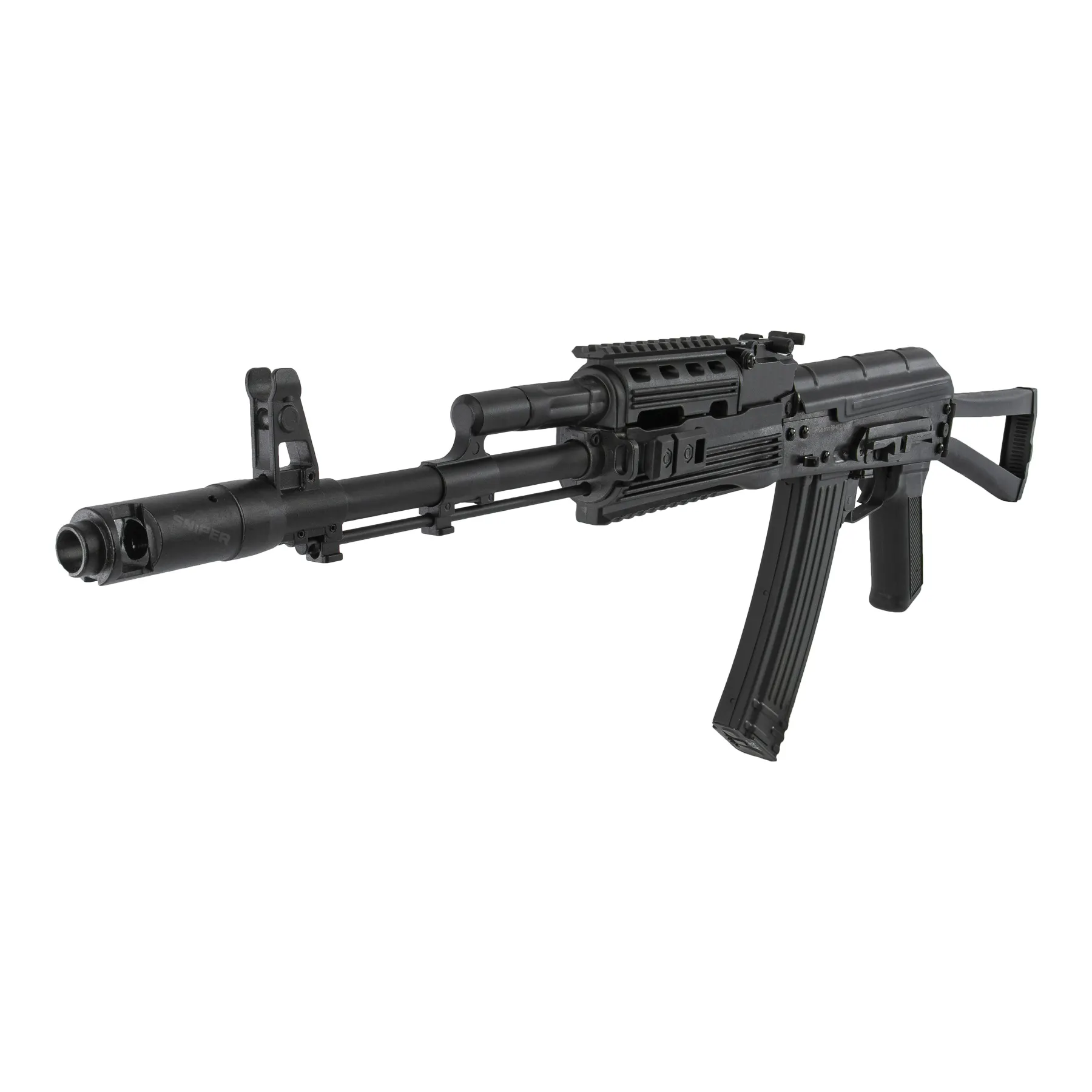AKS74 Tactical Blowback, < 0,5 Joule Softair Gewehr, Black