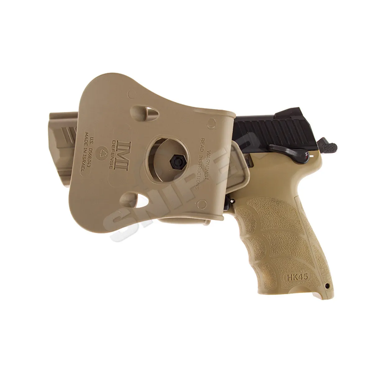 Holster für H&K 45/45c, TAN