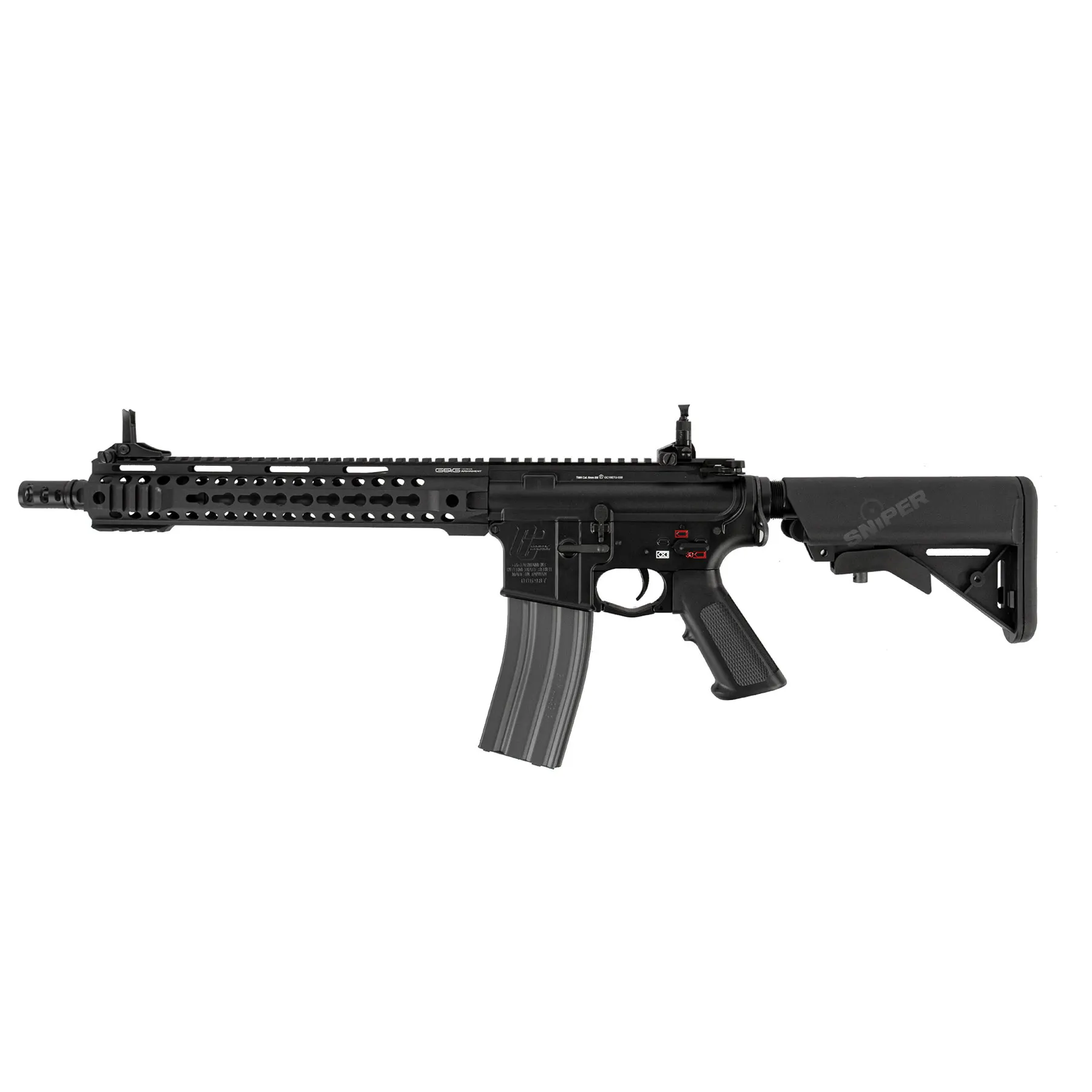 GC16 12" (S)AEG, Black