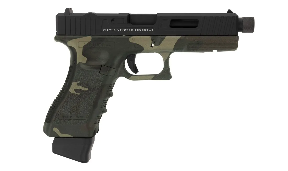 Secutor Gladius Magna VI Custom GBB Pistole, Woodland