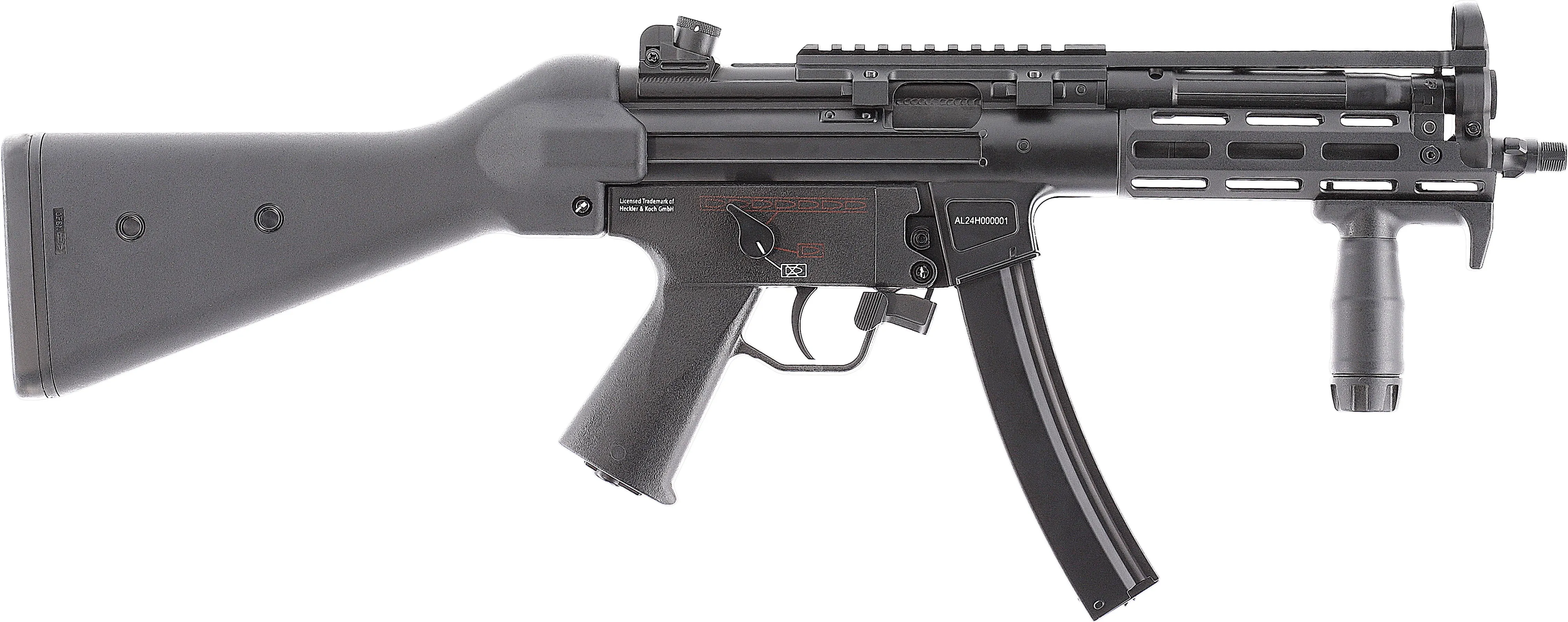 Heckler und Koch MP5 SL EyeTrace (S)AEG, Black