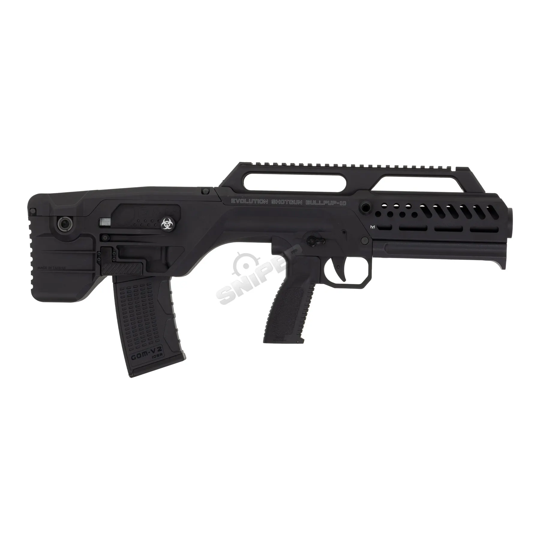 G&G ESG B-10 Gas Shotgun, Black