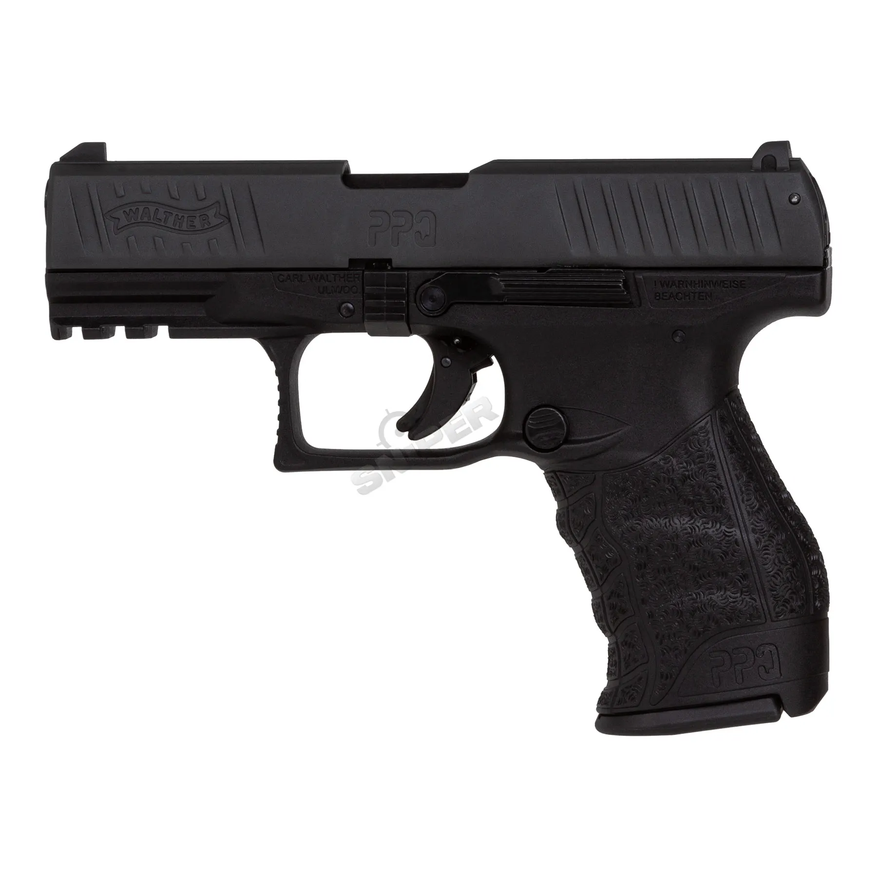 Walther PPQ M2 9mm P.A.K. Schreckschusspistole, Black Walther PPQ M2 9mm P.A.K. Schreckschusspistole, Black