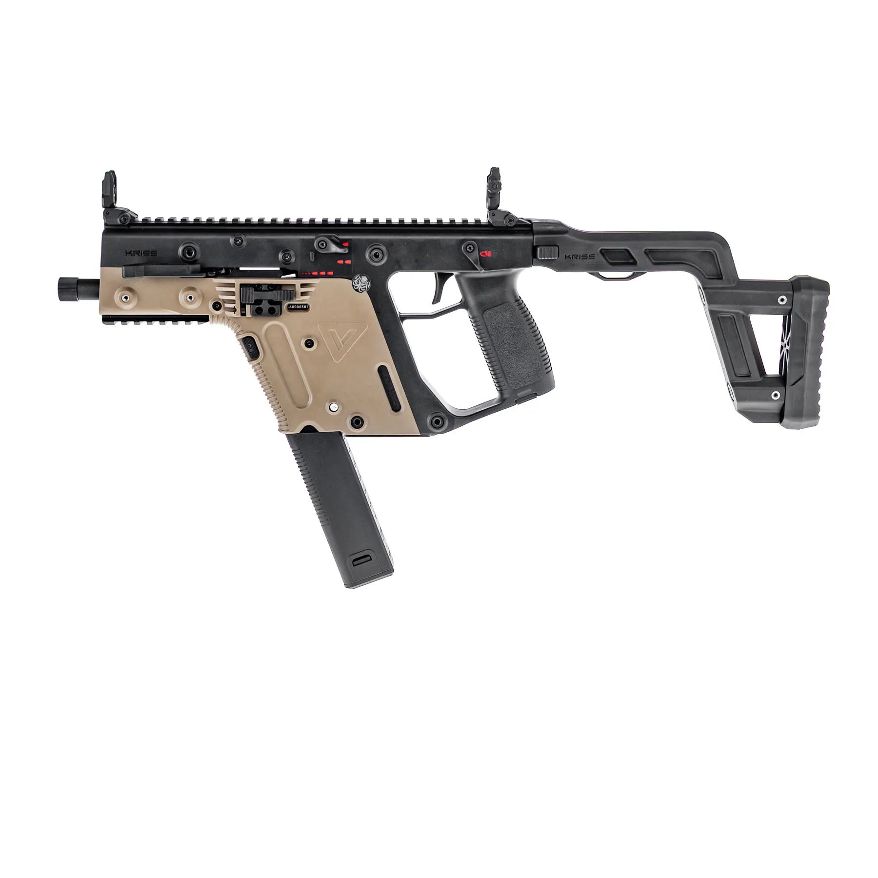 Kriss Vector GBB Airsoft Rifle, Dualtone