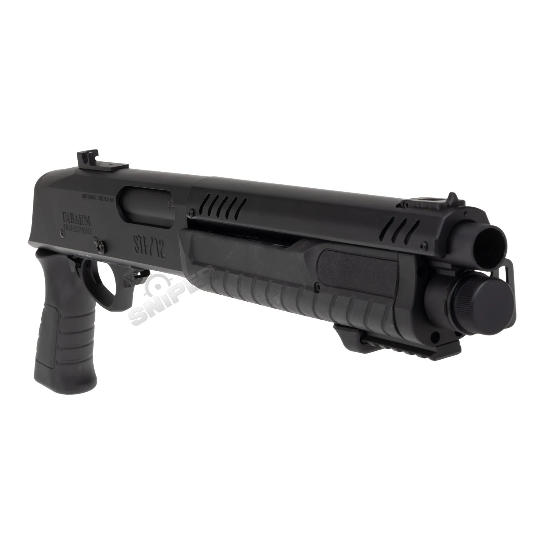 Fabarm STF12 Short Initial 11" Gas Pumpgun, Black