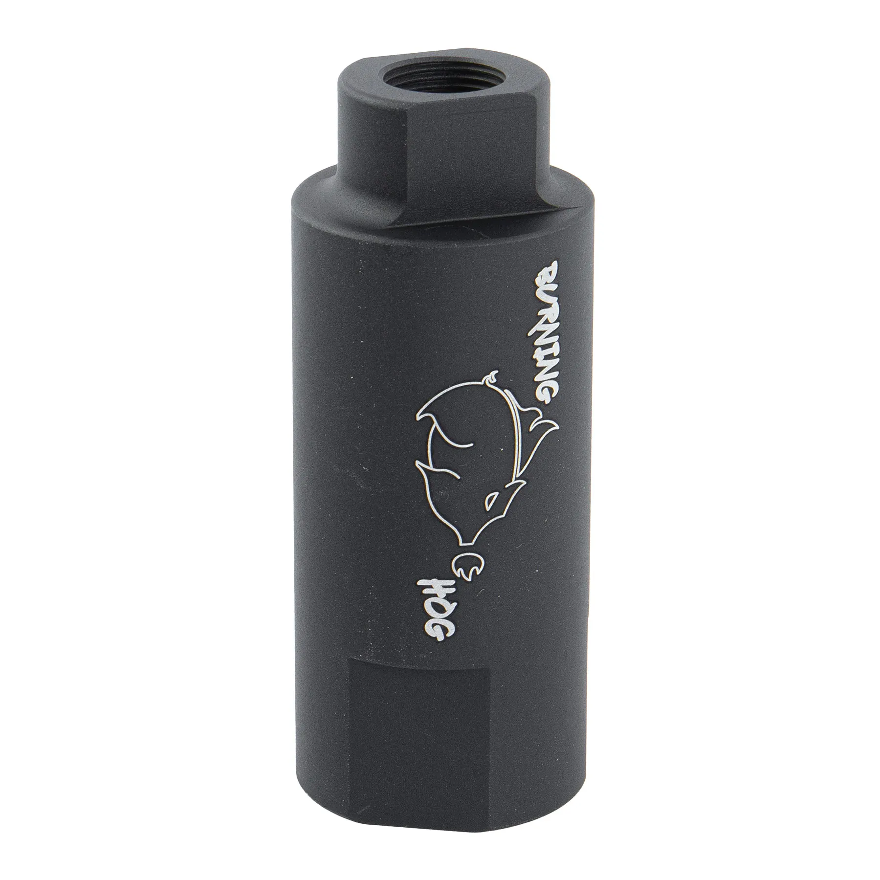 Firehog Flash Hider, 14mm CCW, Black Firehog Flash Hider, 14mm CCW, Black