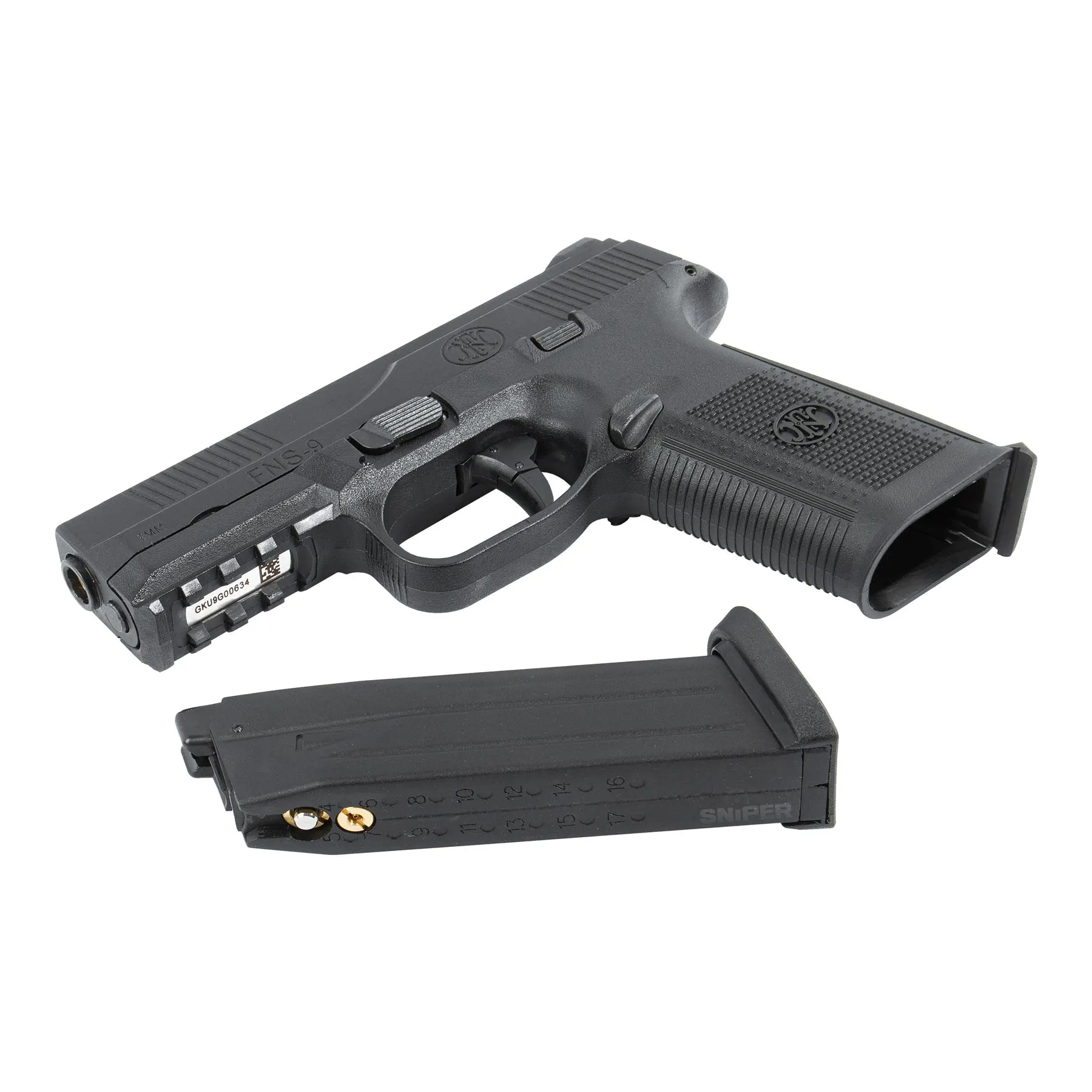 VFC FN Herstal FNS-9 Tactical GBB Softair Pistole VFC FN Herstal FNS-9 Tactical GBB Softair Pistole