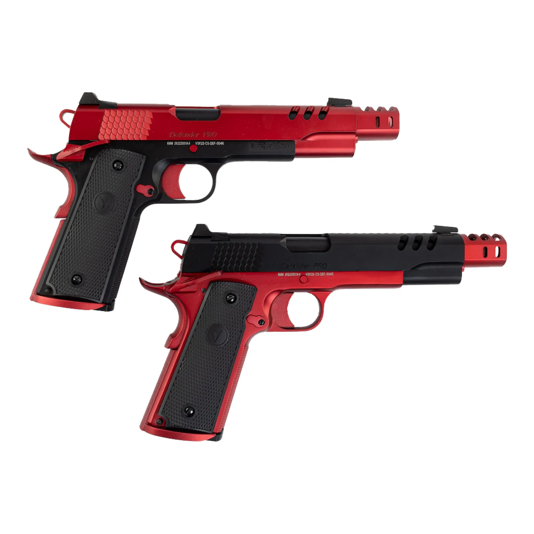 Vorsk CS Defender Pro MEU GBB, Double Pack, Red