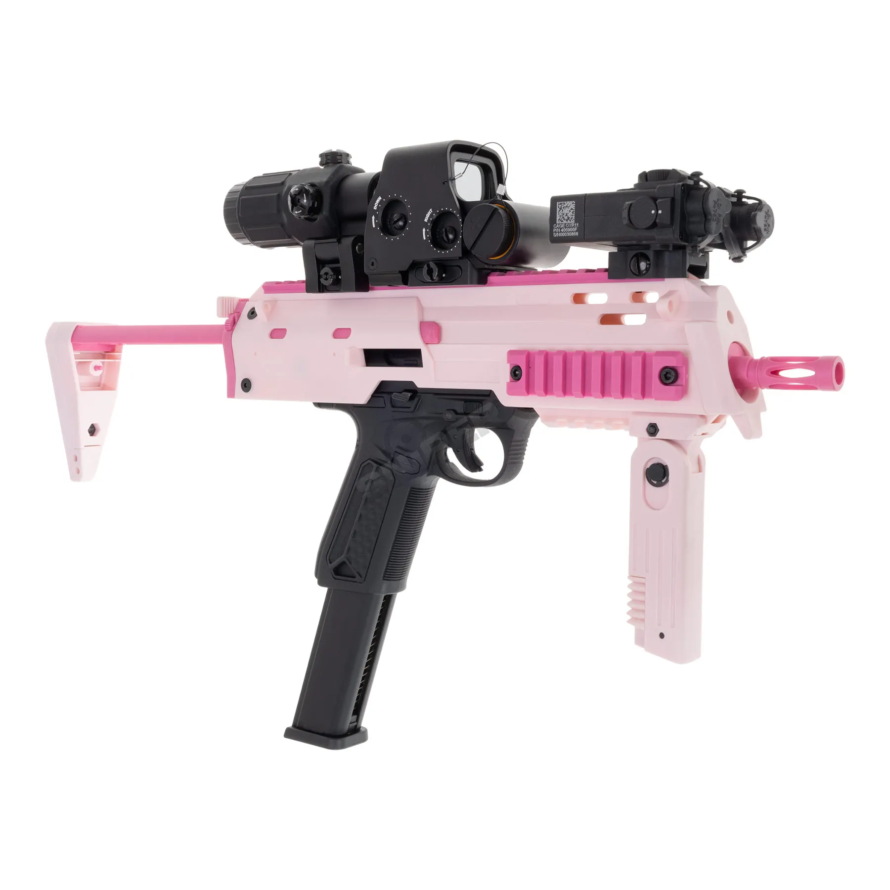 Prep my Airsoft - Action Army AAP 01 Assassin GBB Softair Pistole, Black/Pink Ultra