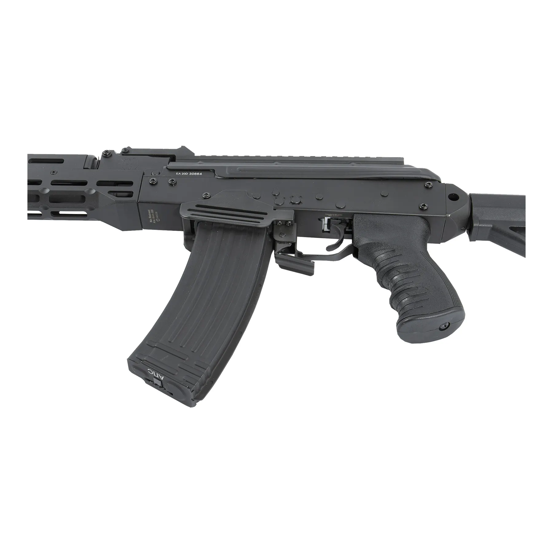AK-74 Ghost Patrol Tactical EBB (S)AEG, Black AK-74 Ghost Patrol Tactical EBB (S)AEG, Black