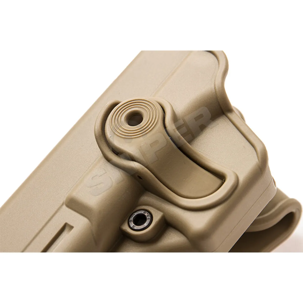 Linkshänder Holster für Glock 19/23/25/32, Tan
