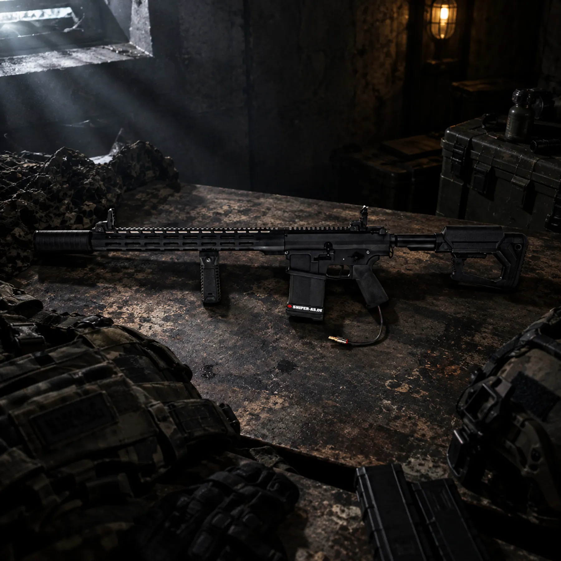 SAC PDIK DMR "True Noir" Grade III anodized Limited Edition 4/4, mHPA