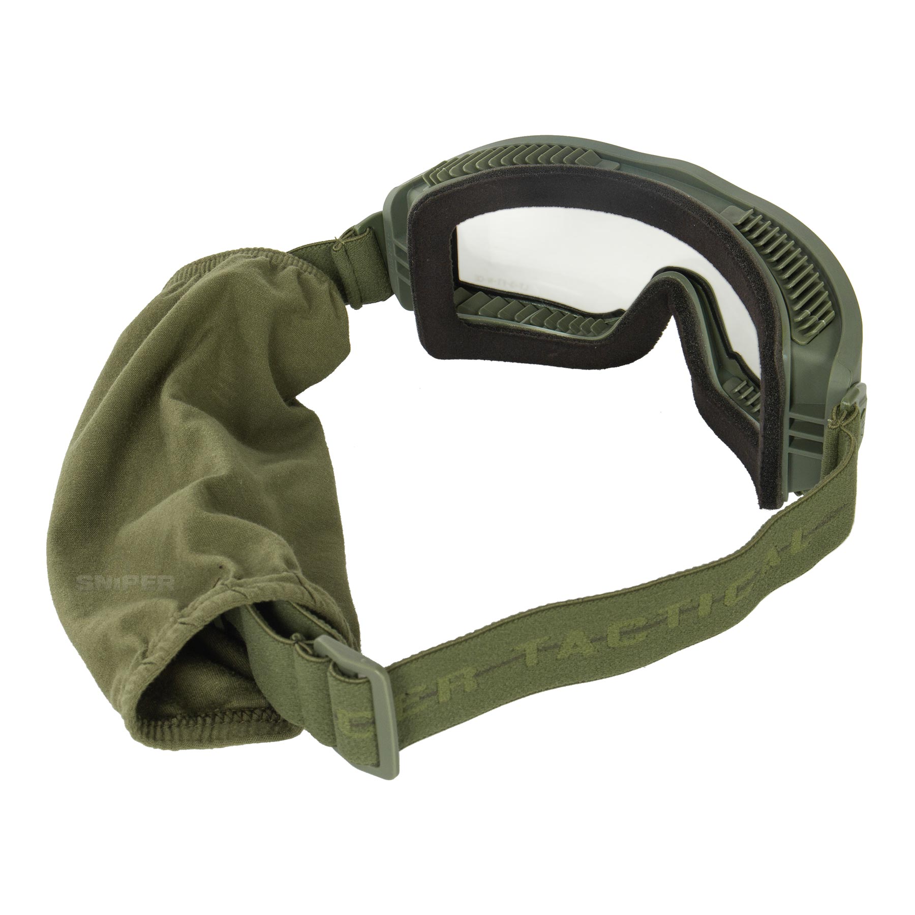 Aero Thermal Series Mask, Olive/Clear