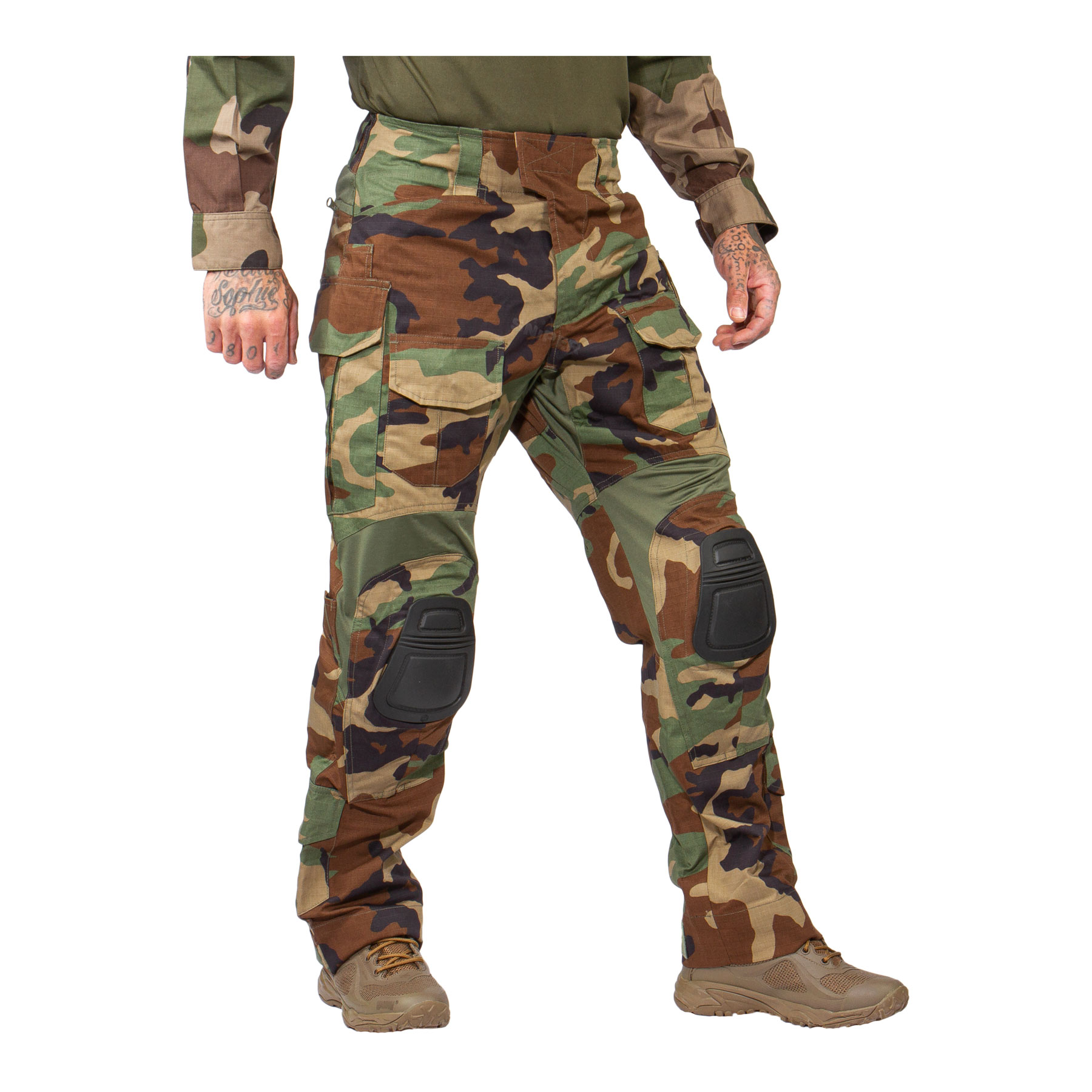 EM3 Combat Pants Advanced Version, Woodland