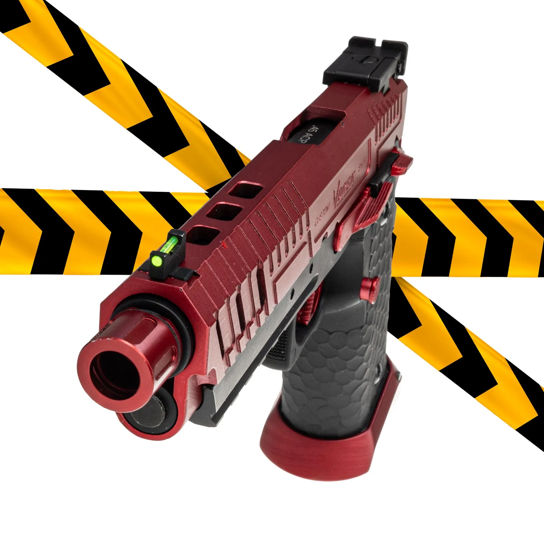 B-Ware Vorsk Hi-Capa 5.1 Black/Red GBB Softair Pistole