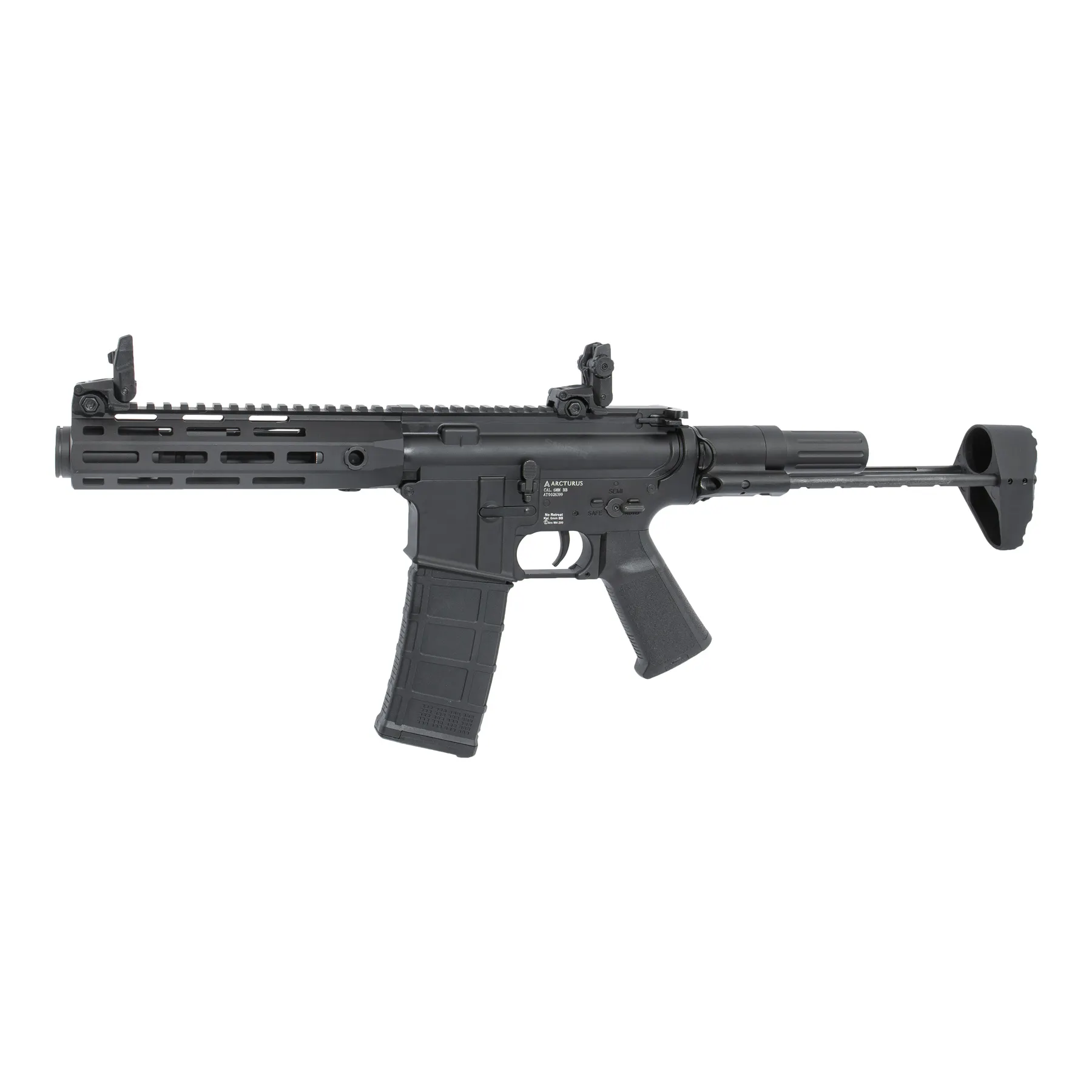 Arcturus AR15 PDW Full Metal (S)AEG, Black
