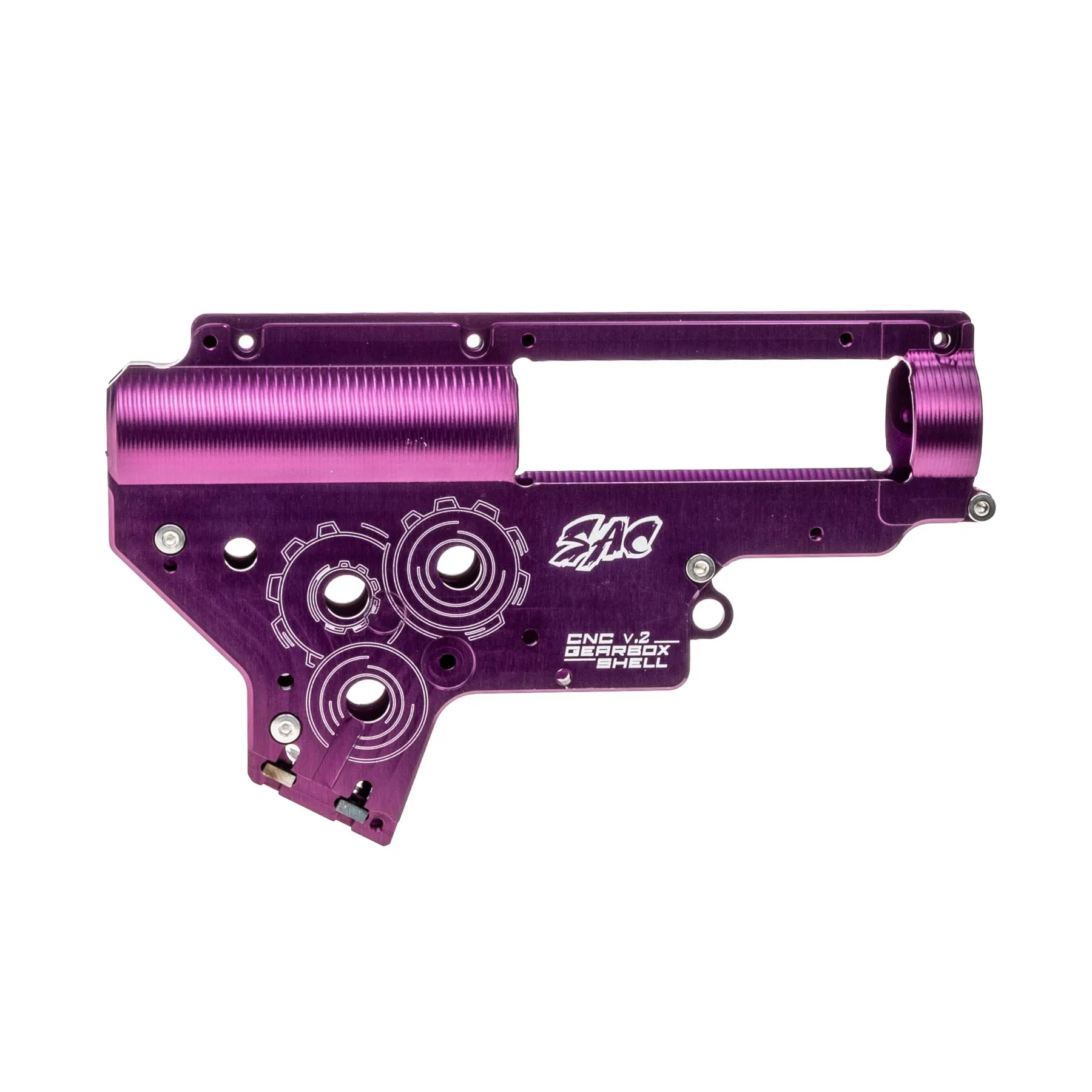 SAC CNC Gearbox V2 8mm, Purple
