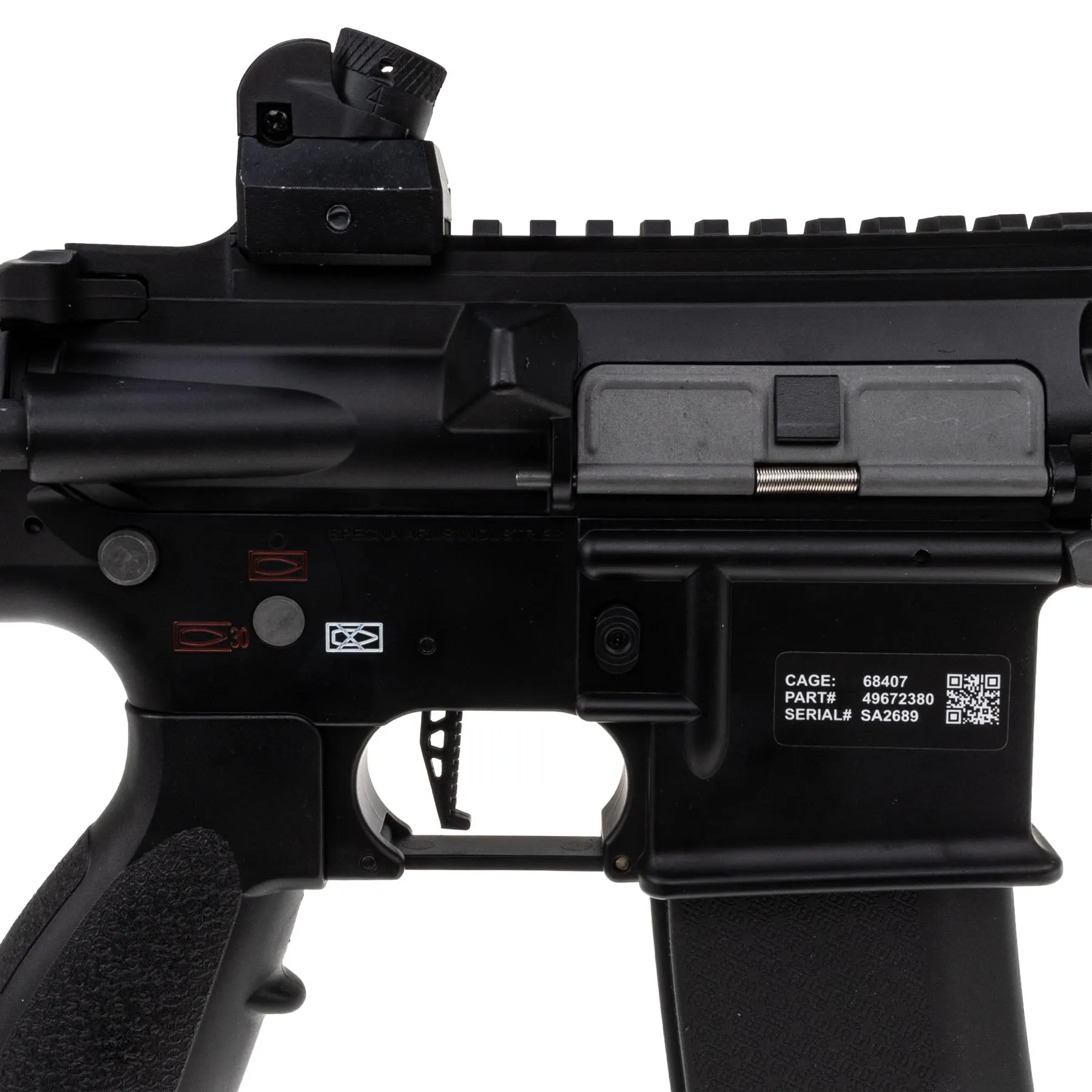 Specna Arms SA-PH20 Prime w/ Aster ETU (S)AEG, Black
