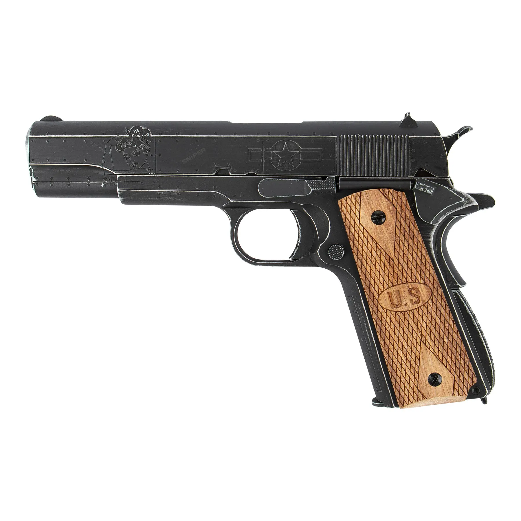 AW Custom 1911 Victory Girl GBB Softair Pistole
