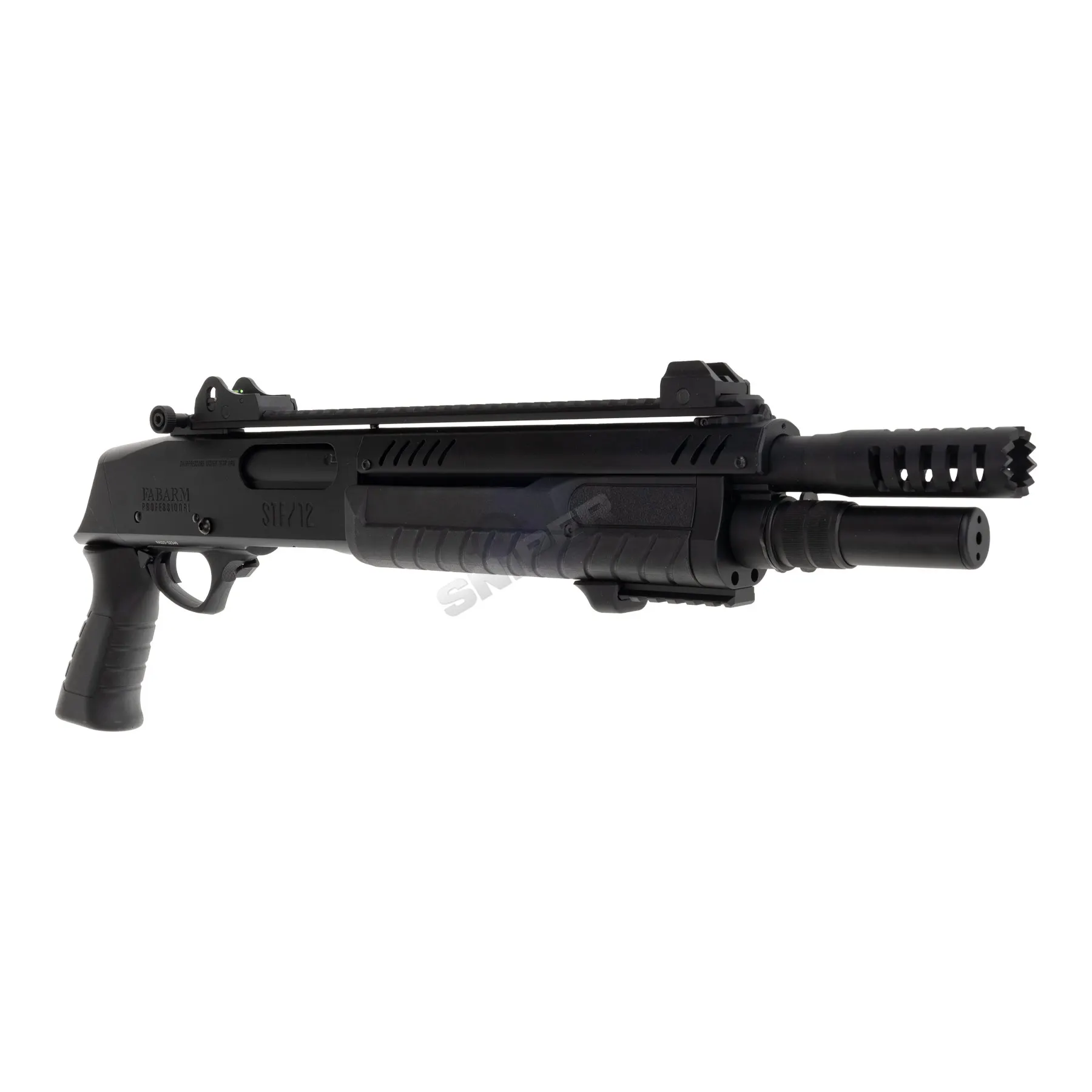 Fabarm STF12 Short 11" Gas Pumpgun, Black