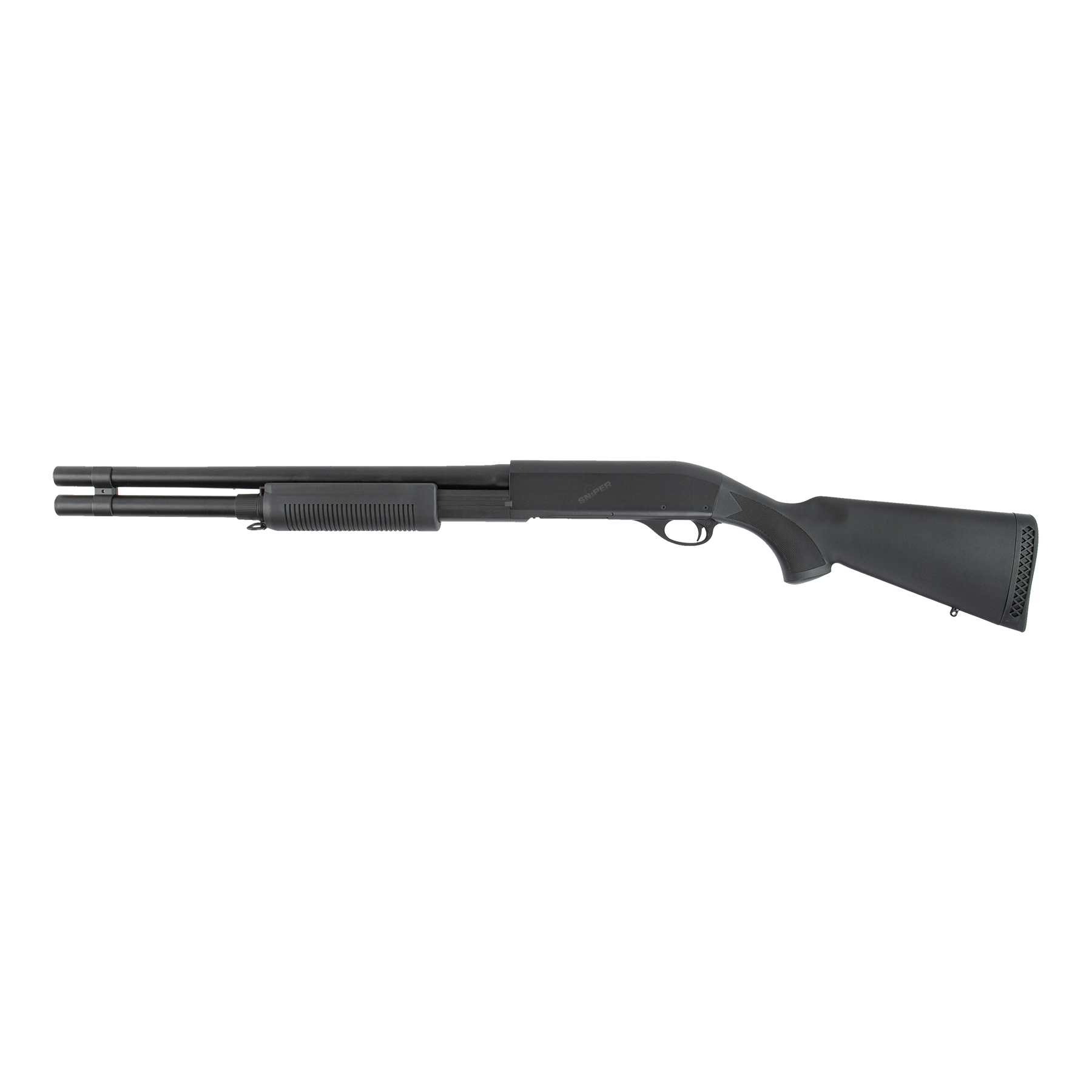 M870 Sheriff Tri-Shot Spring Shotgun, Black