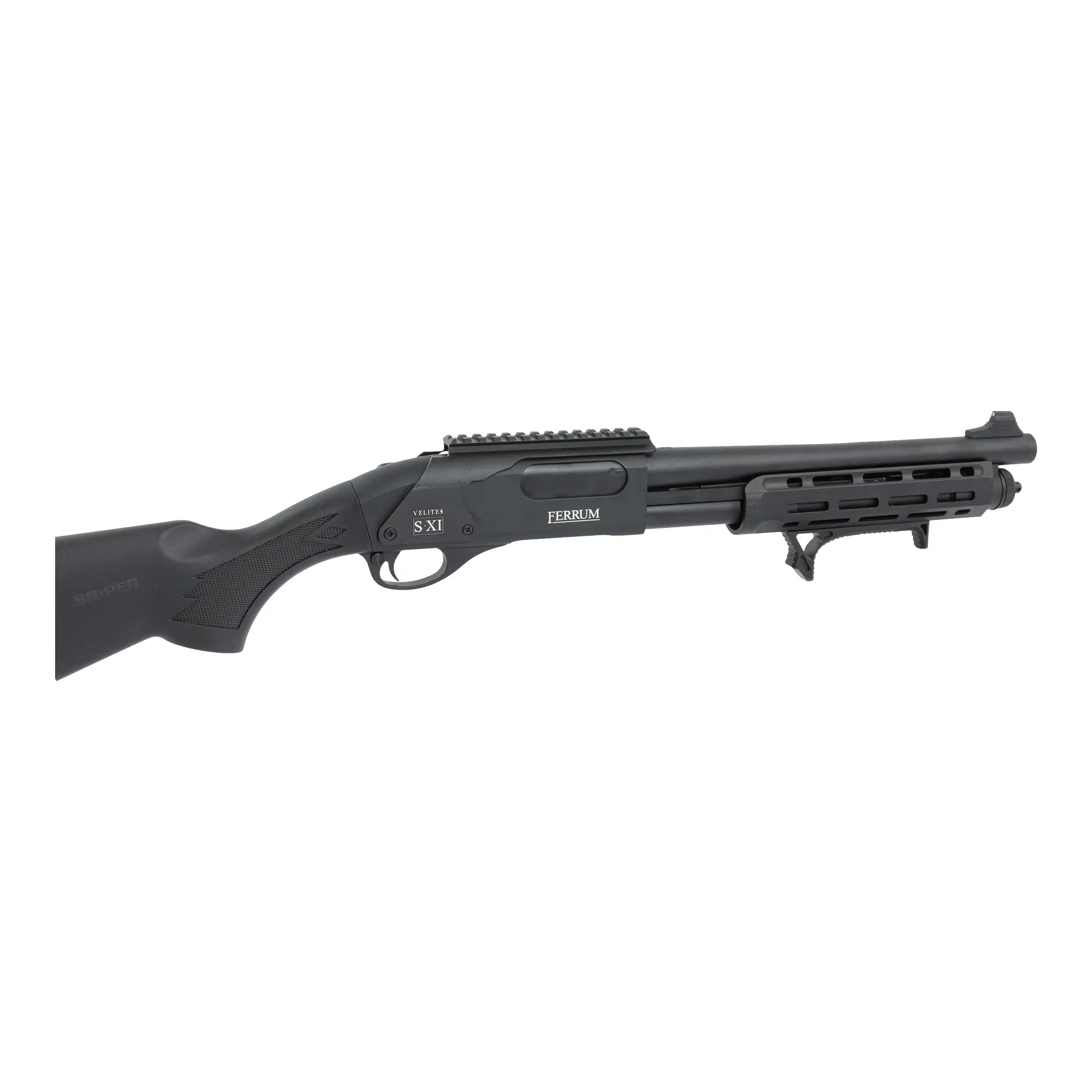 Velites Ferrum Pumpgun S-XI, Black Velites Ferrum Pumpgun S-XI, Black