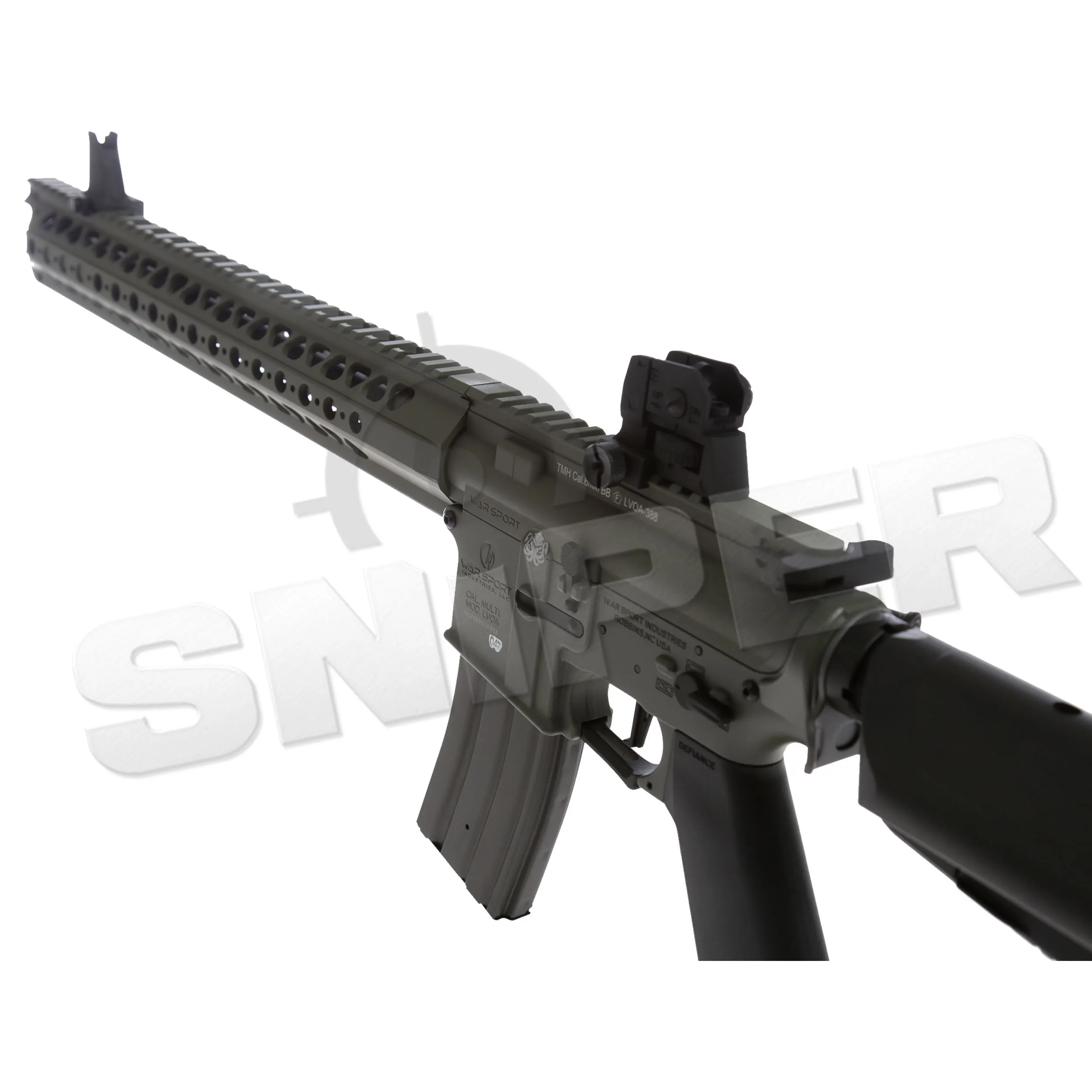 War Sport LVOA-S Black, (S)AEG