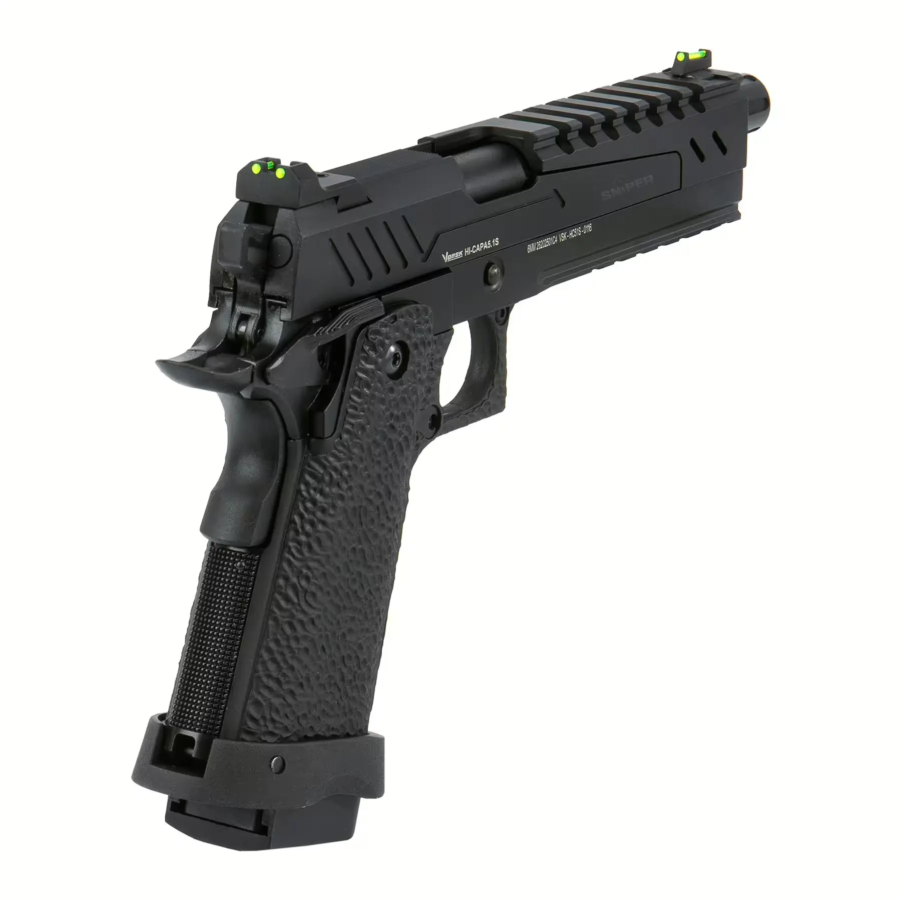 Vorsk Hi-Capa 5.1 Split Slide GBB Softair Pistole