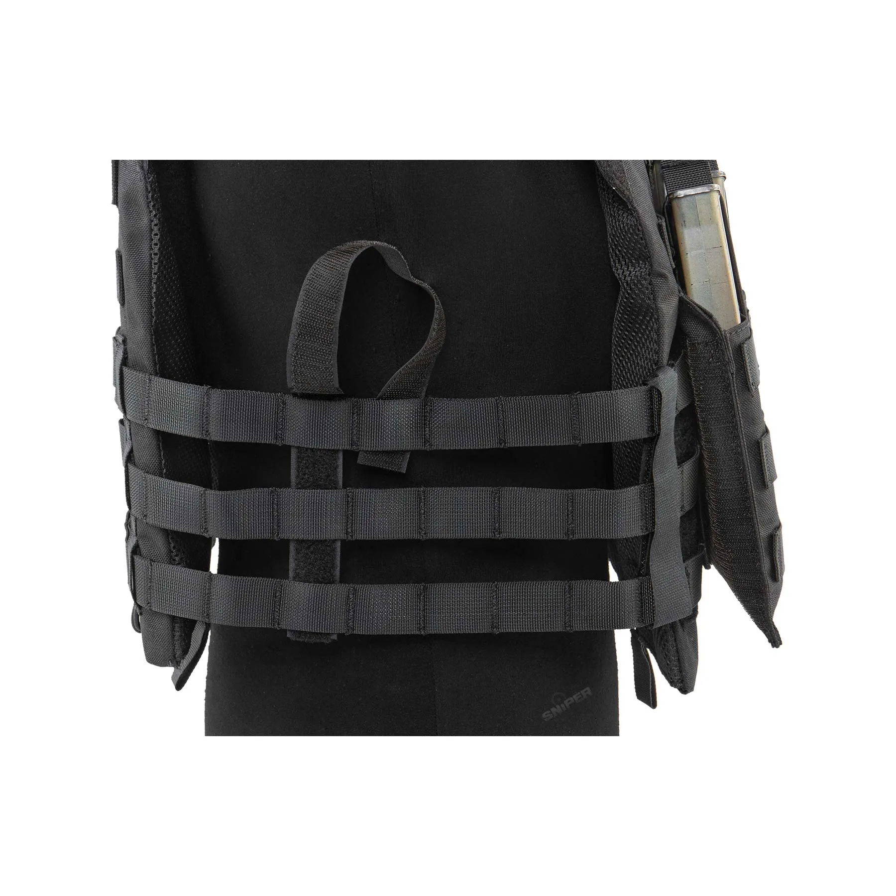 Lancer JPC Plattenträger w/ Retention, Black