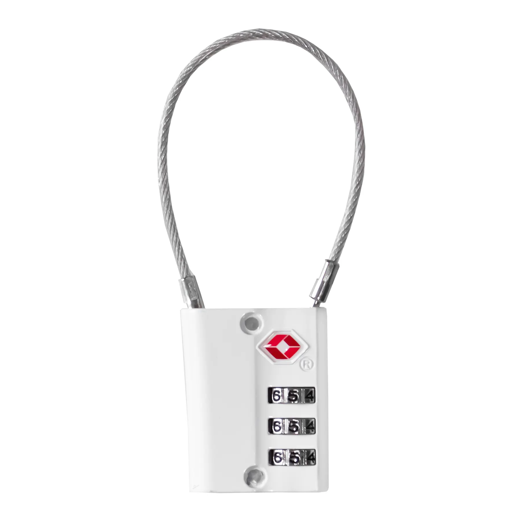 Reapo XL Zahlenschloss TSA lock, White Reapo XL Zahlenschloss TSA lock, White