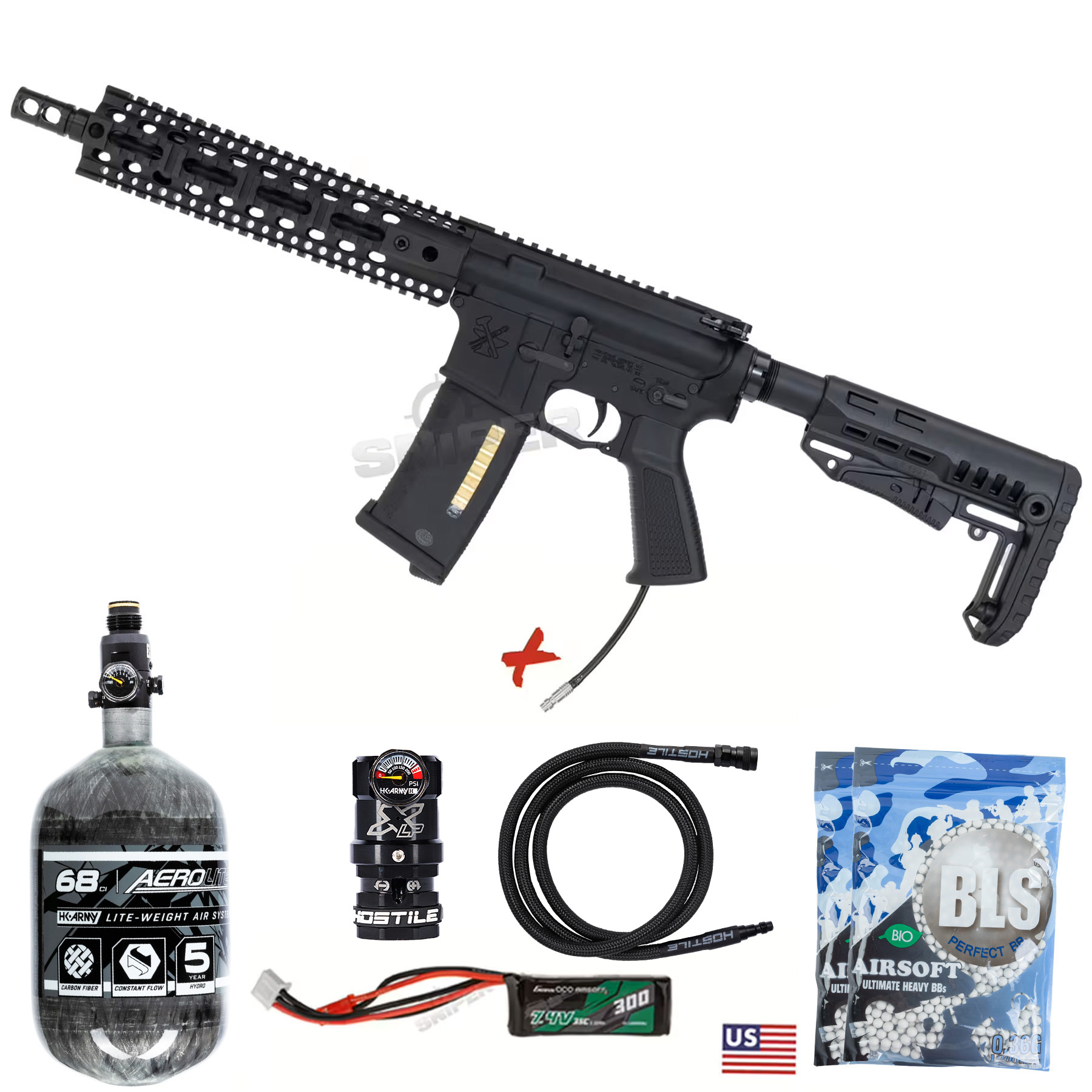 HPA Deal #4 - MTW Forged 10" Tactical Inferno Edition Gen. 3, Black